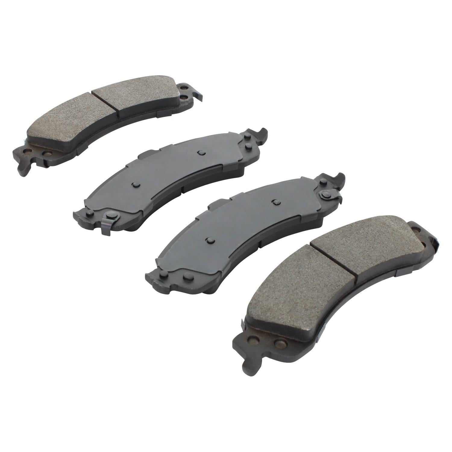 Angle View of Rear Disc Brake Pad Set MPA 1000-0975M