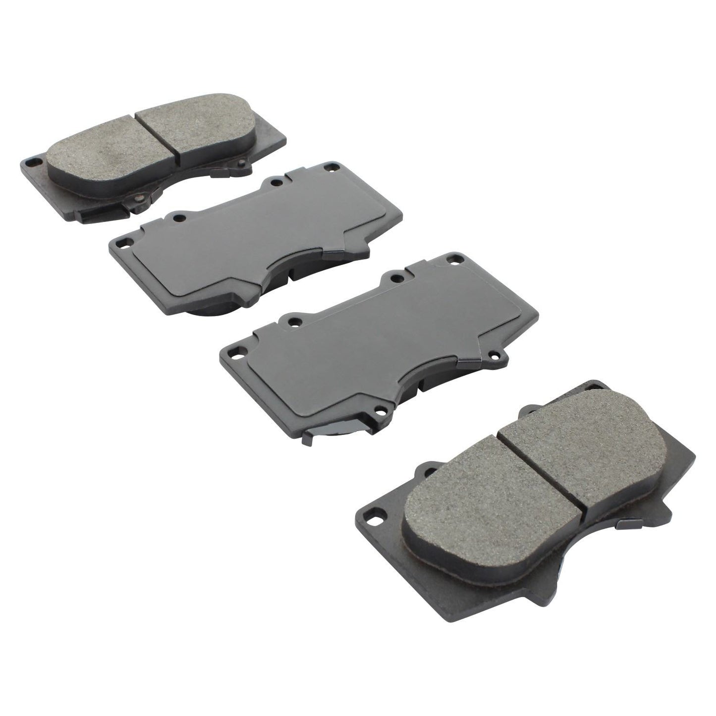 Angle View of Front Disc Brake Pad Set MPA 1000-0976C