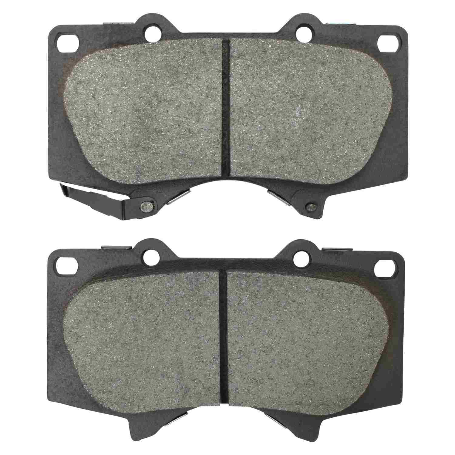 Front View of Front Disc Brake Pad Set MPA 1000-0976C