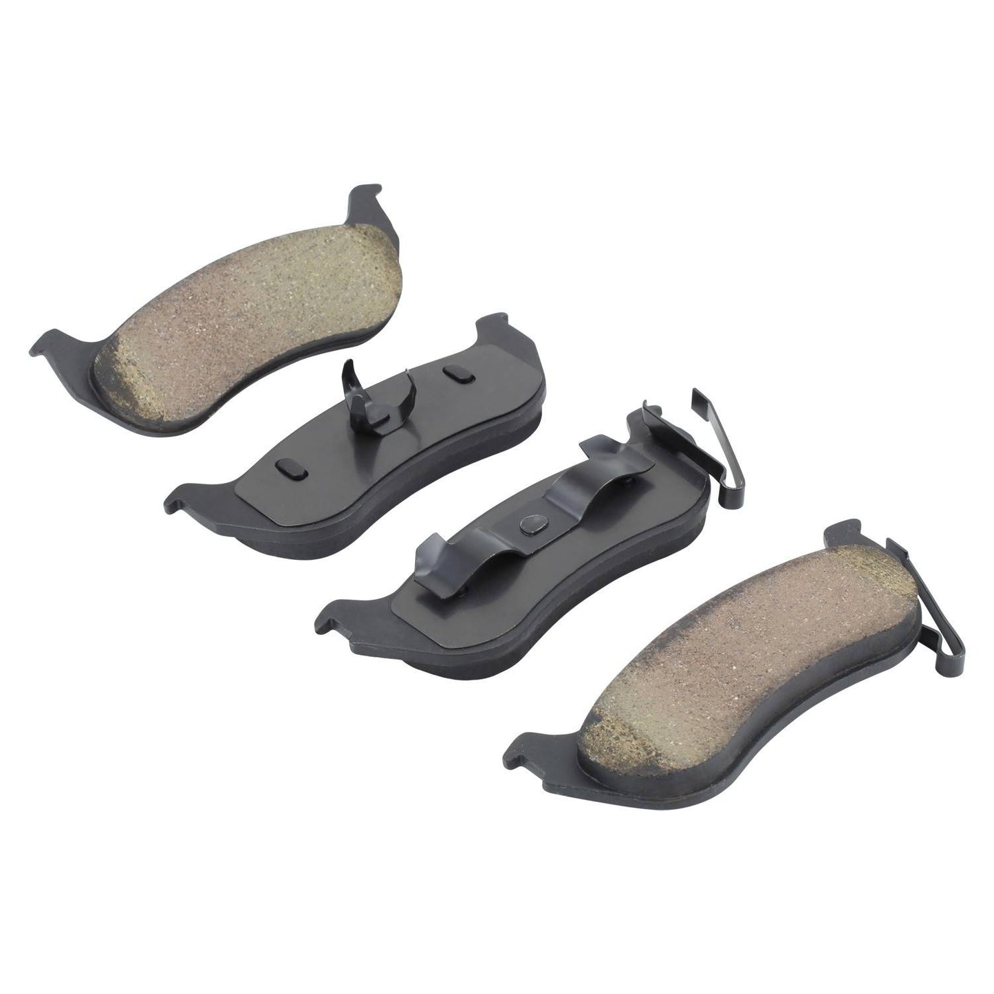 Angle View of Rear Disc Brake Pad Set MPA 1000-0981C