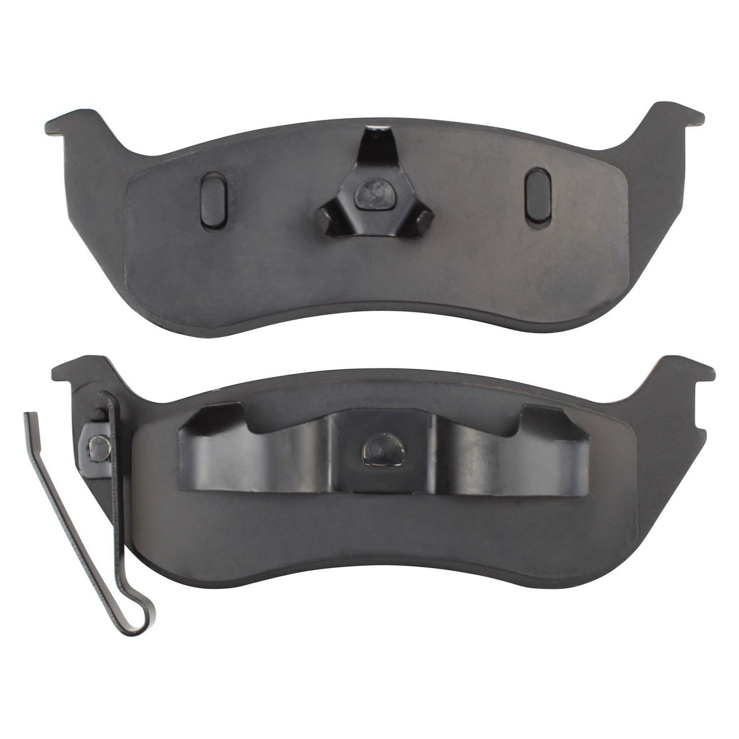 Back View of Rear Disc Brake Pad Set MPA 1000-0981C