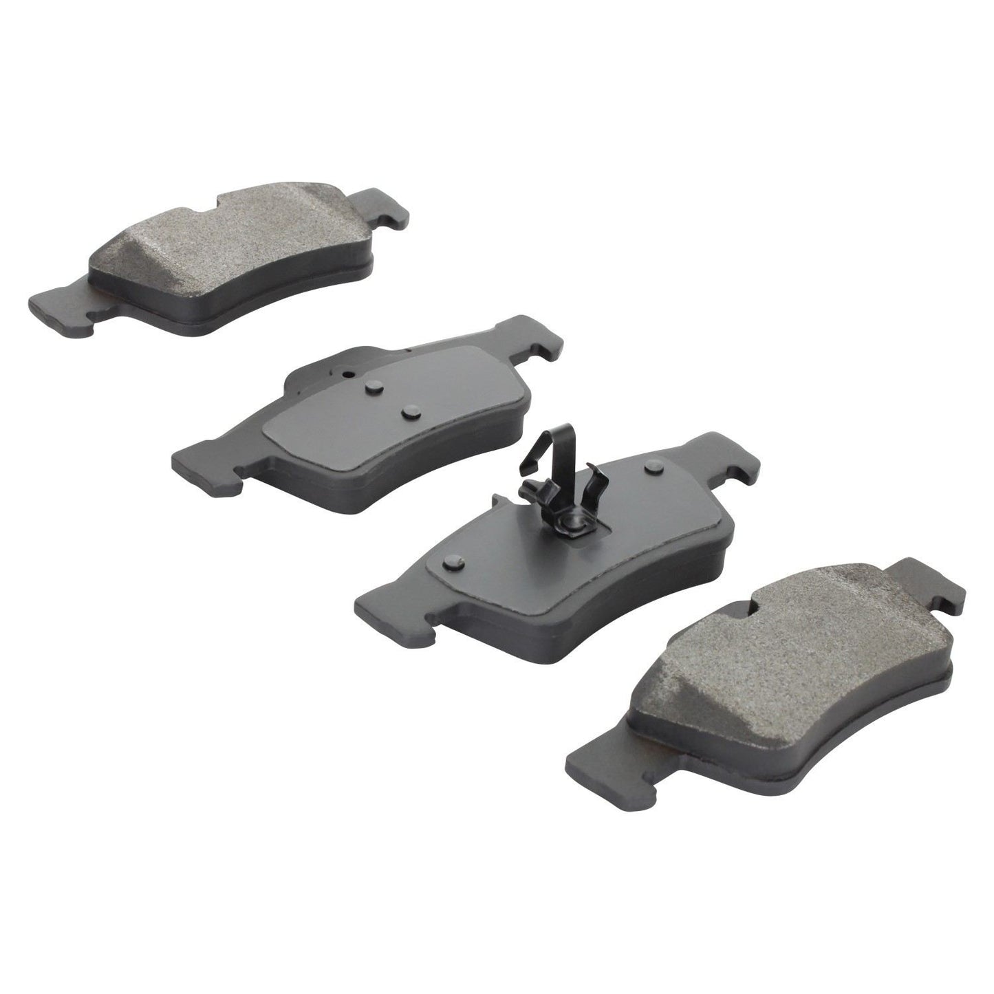 Angle View of Rear Disc Brake Pad Set MPA 1000-0986M