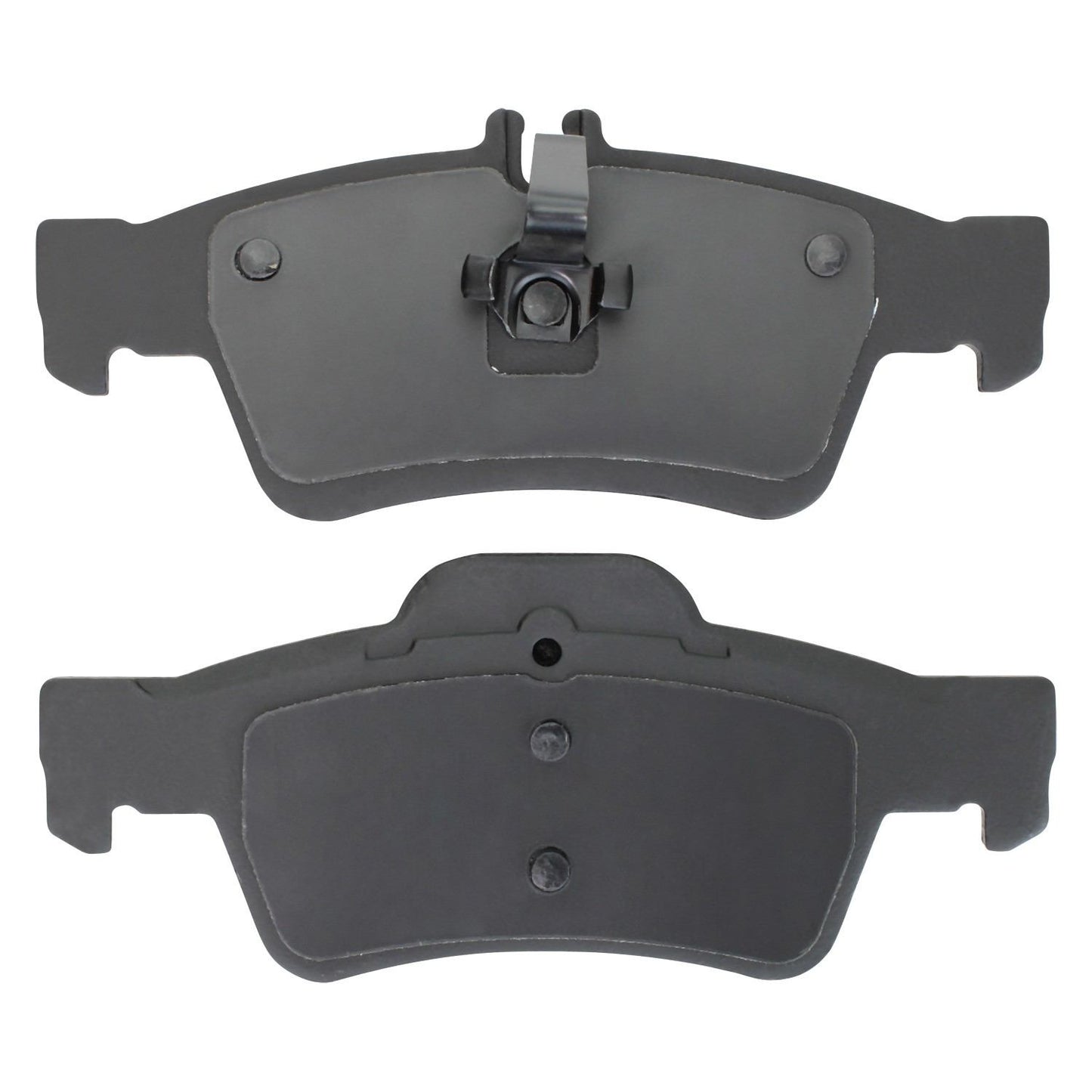 Back View of Rear Disc Brake Pad Set MPA 1000-0986M