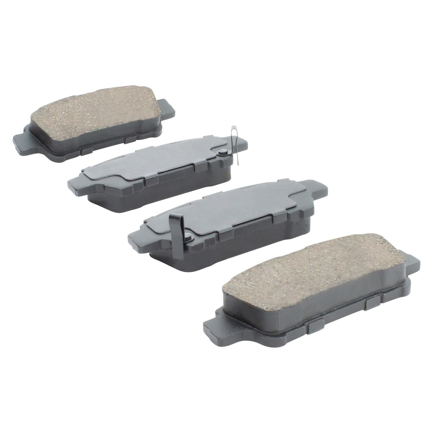 Angle View of Rear Disc Brake Pad Set MPA 1000-0995C