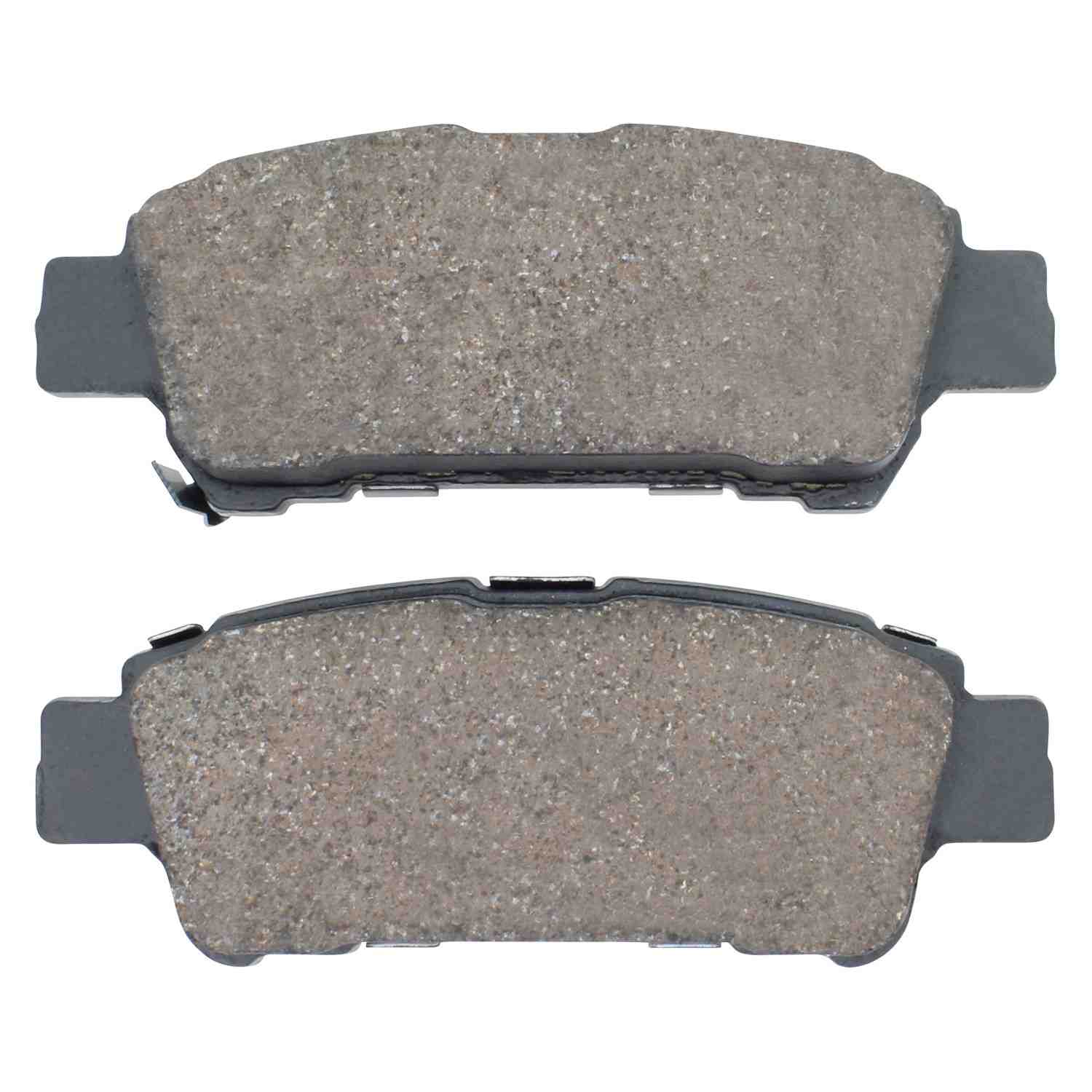 Front View of Rear Disc Brake Pad Set MPA 1000-0995C