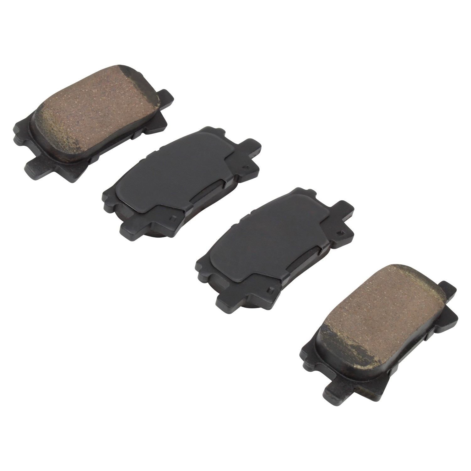 Angle View of Rear Disc Brake Pad Set MPA 1000-0996C