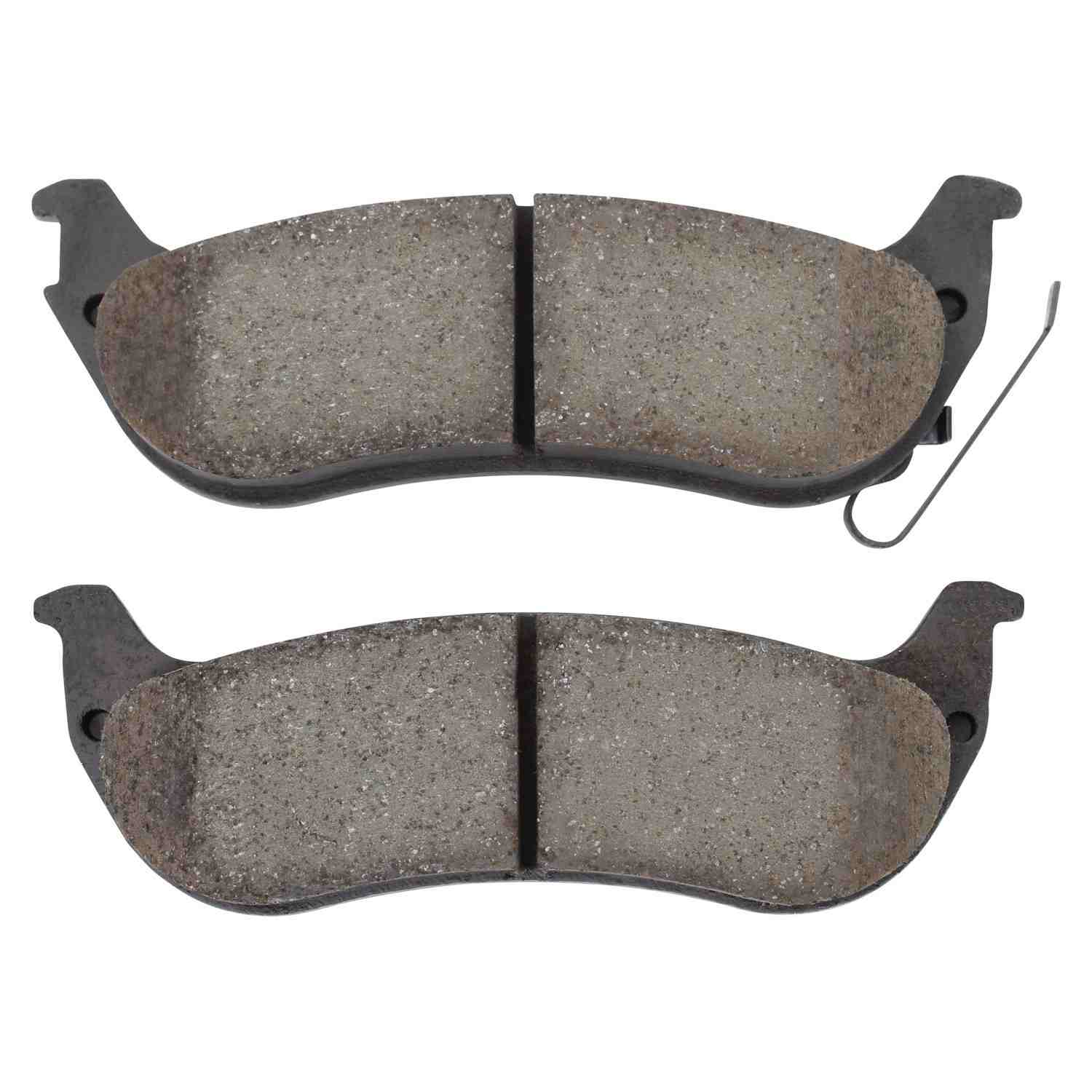 Front View of Rear Disc Brake Pad Set MPA 1000-0998C