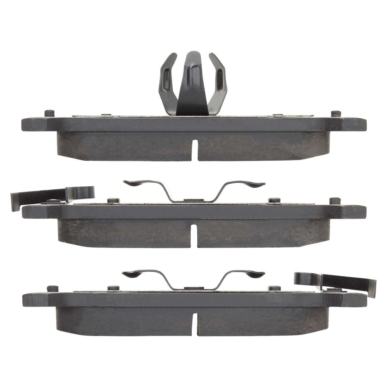 Top View of Rear Disc Brake Pad Set MPA 1000-0998C