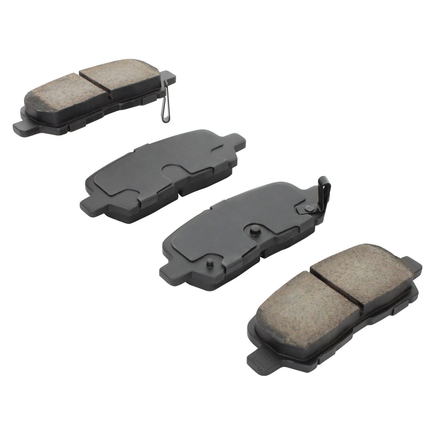 Angle View of Rear Disc Brake Pad Set MPA 1000-0999M