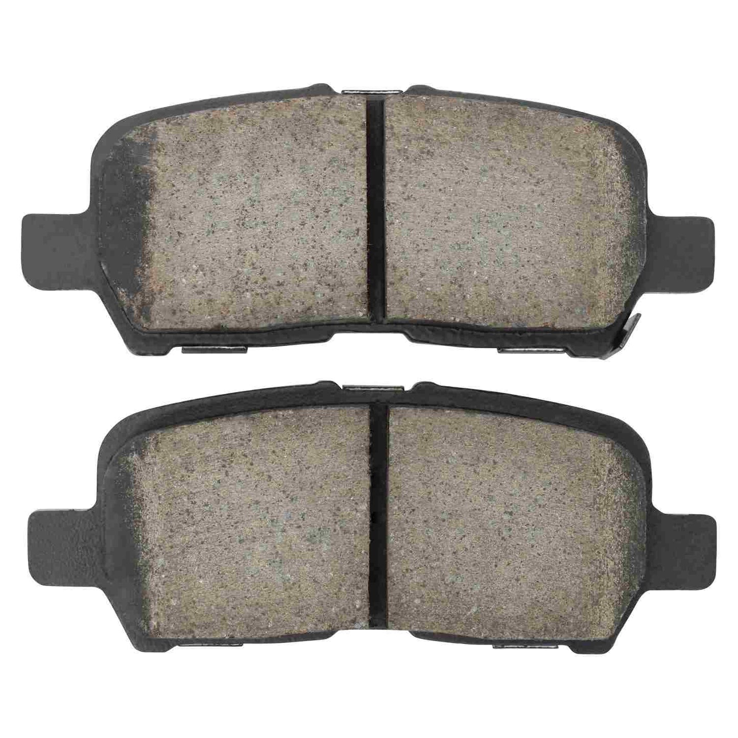 Front View of Rear Disc Brake Pad Set MPA 1000-0999M