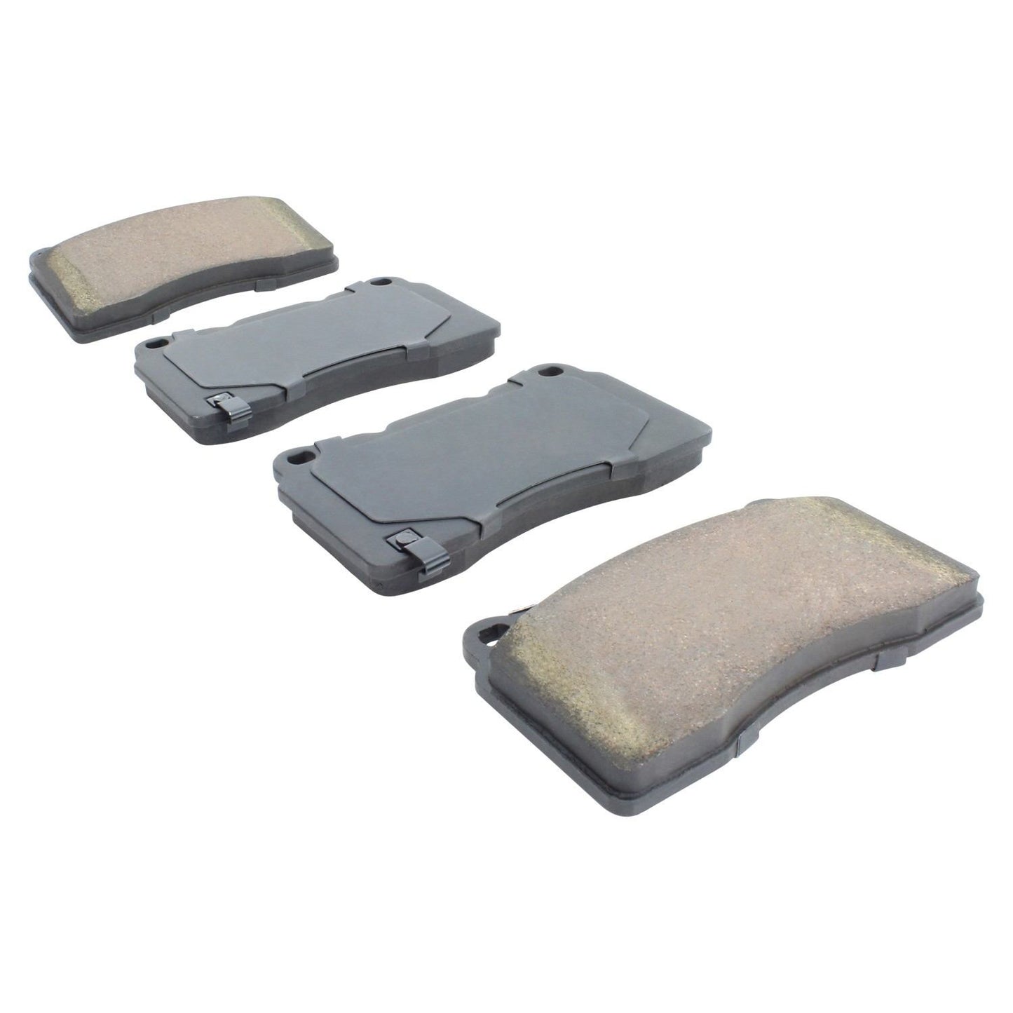 Angle View of Front Disc Brake Pad Set MPA 1000-1001C