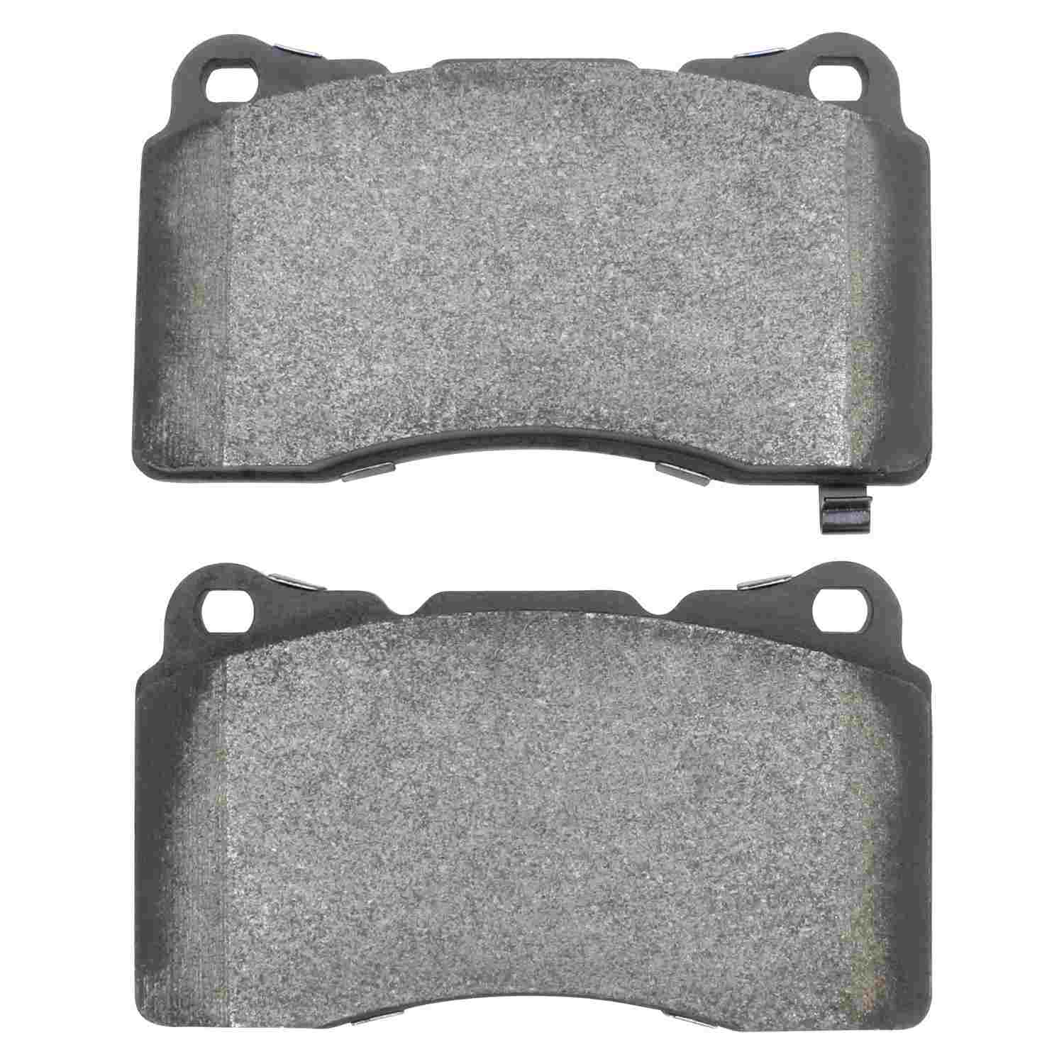 Front View of Front Disc Brake Pad Set MPA 1000-1001M