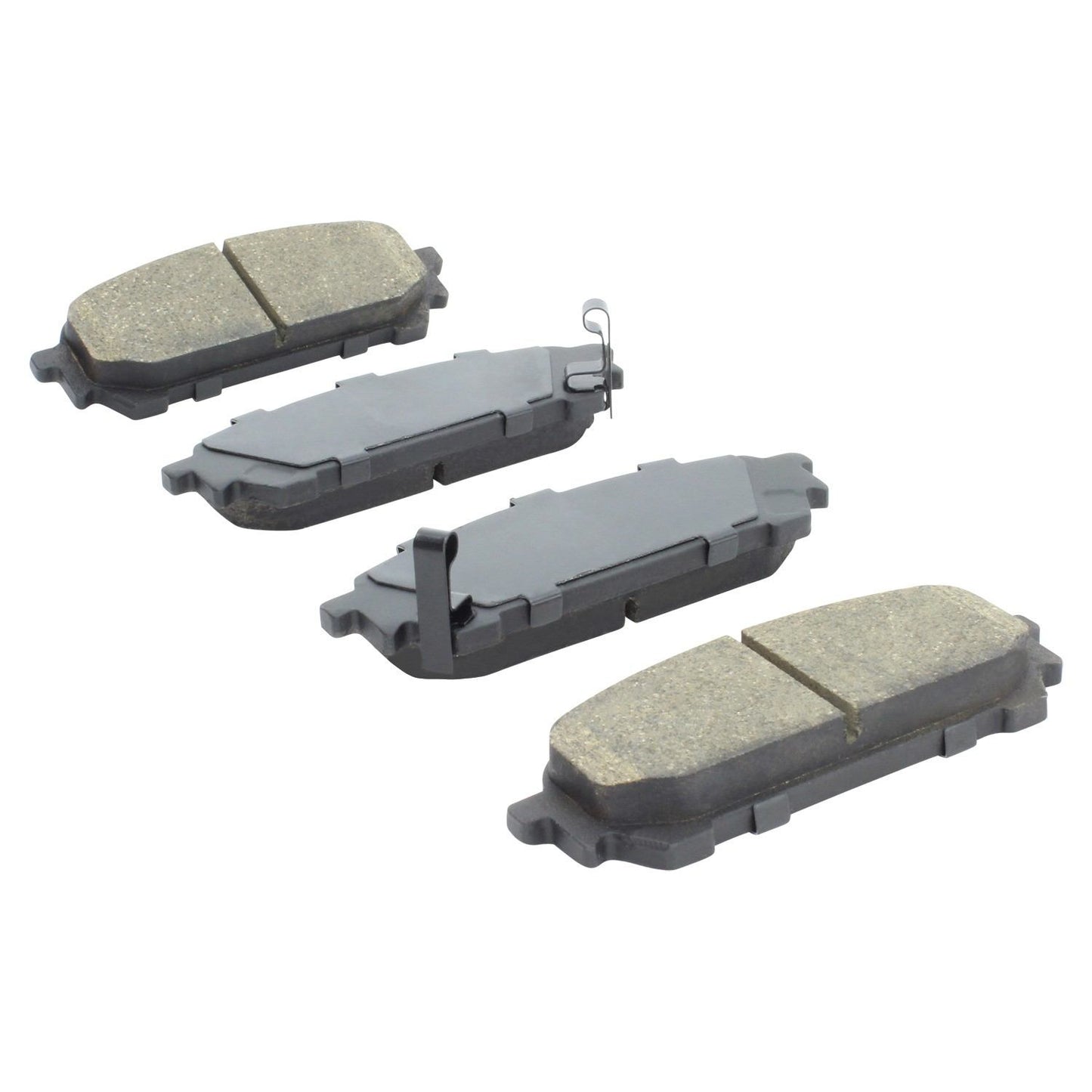 Angle View of Rear Disc Brake Pad Set MPA 1000-1004C