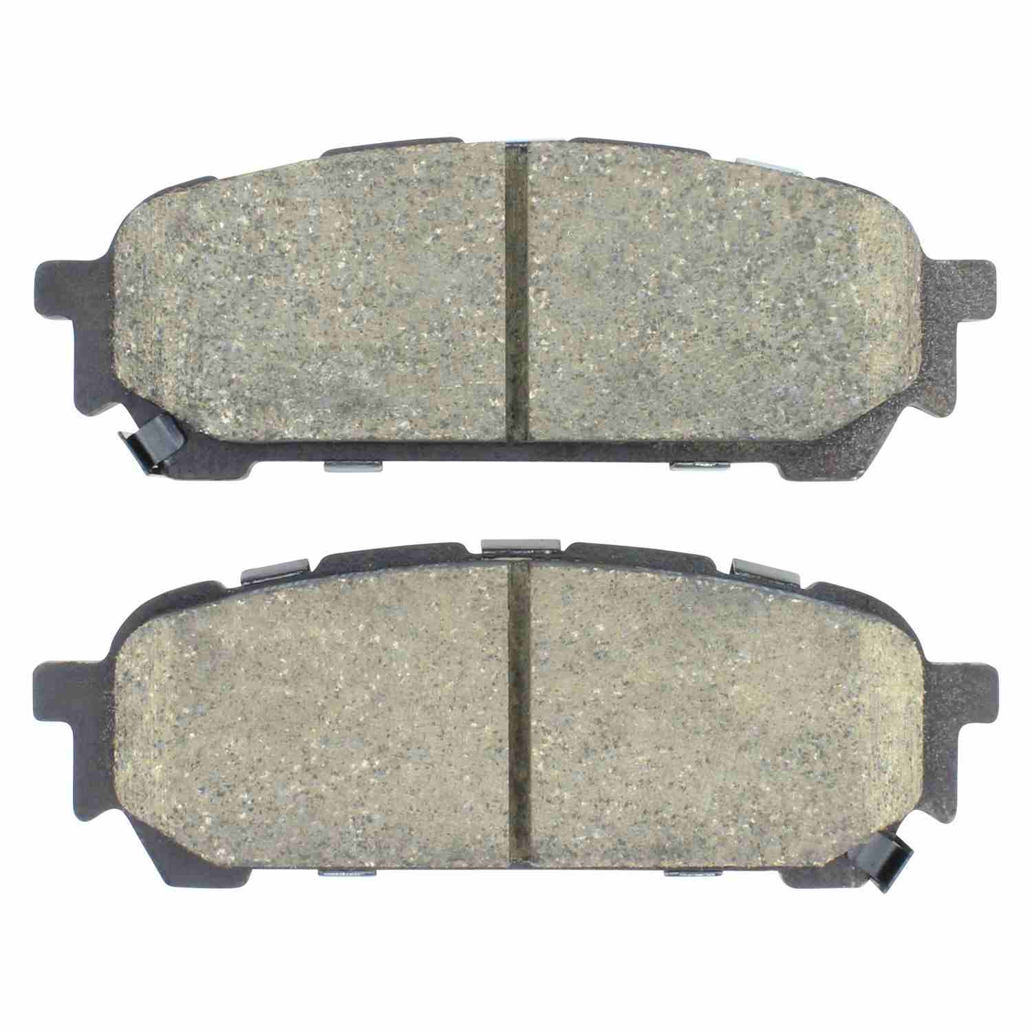 Front View of Rear Disc Brake Pad Set MPA 1000-1004C