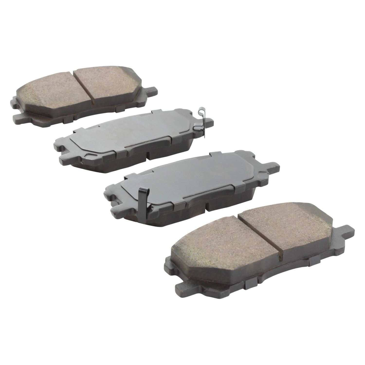 Angle View of Front Disc Brake Pad Set MPA 1000-1005C