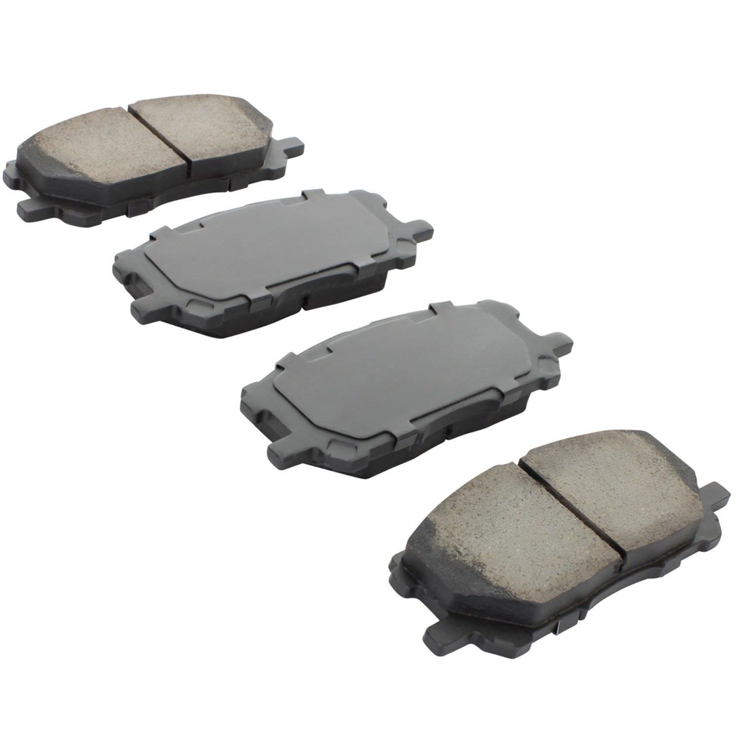 Angle View of Front Disc Brake Pad Set MPA 1000-1005M