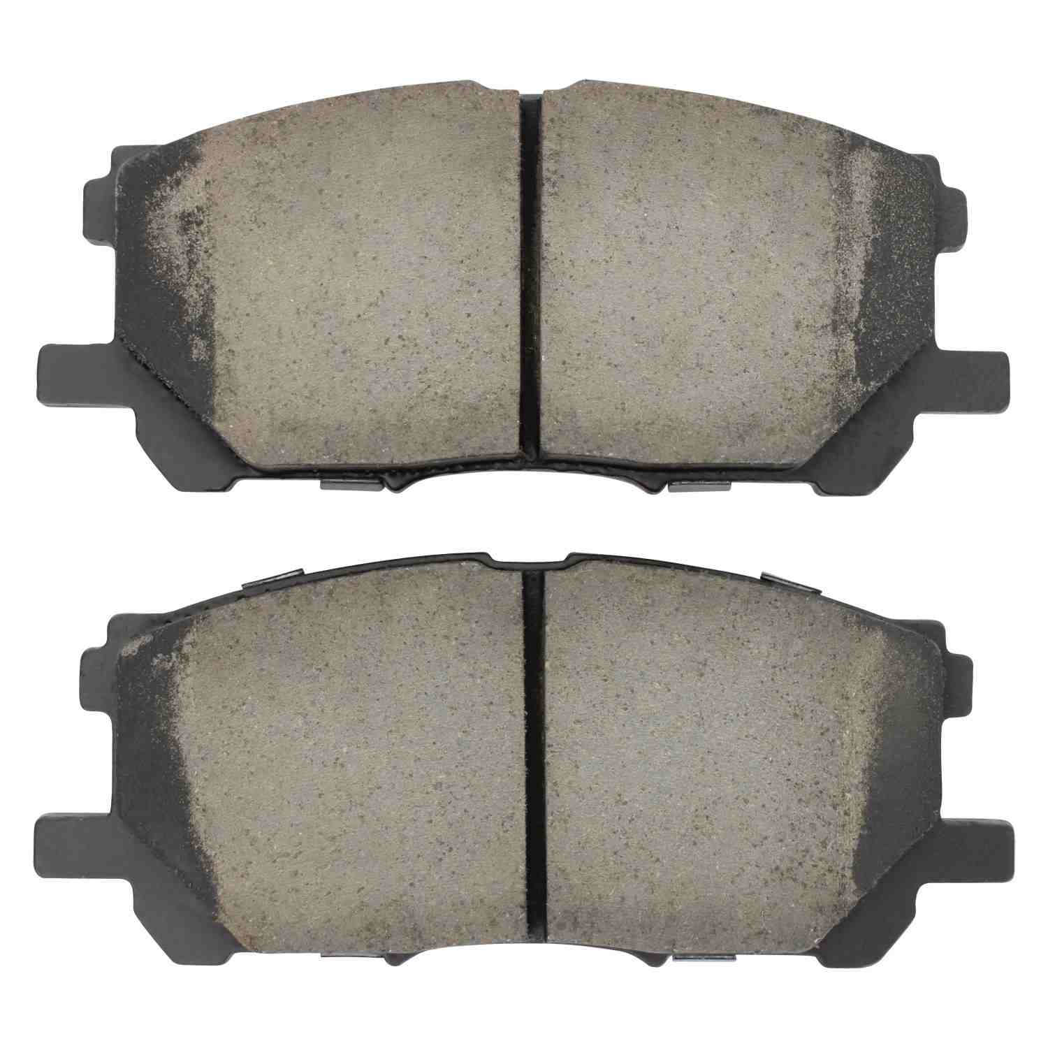 Front View of Front Disc Brake Pad Set MPA 1000-1005M