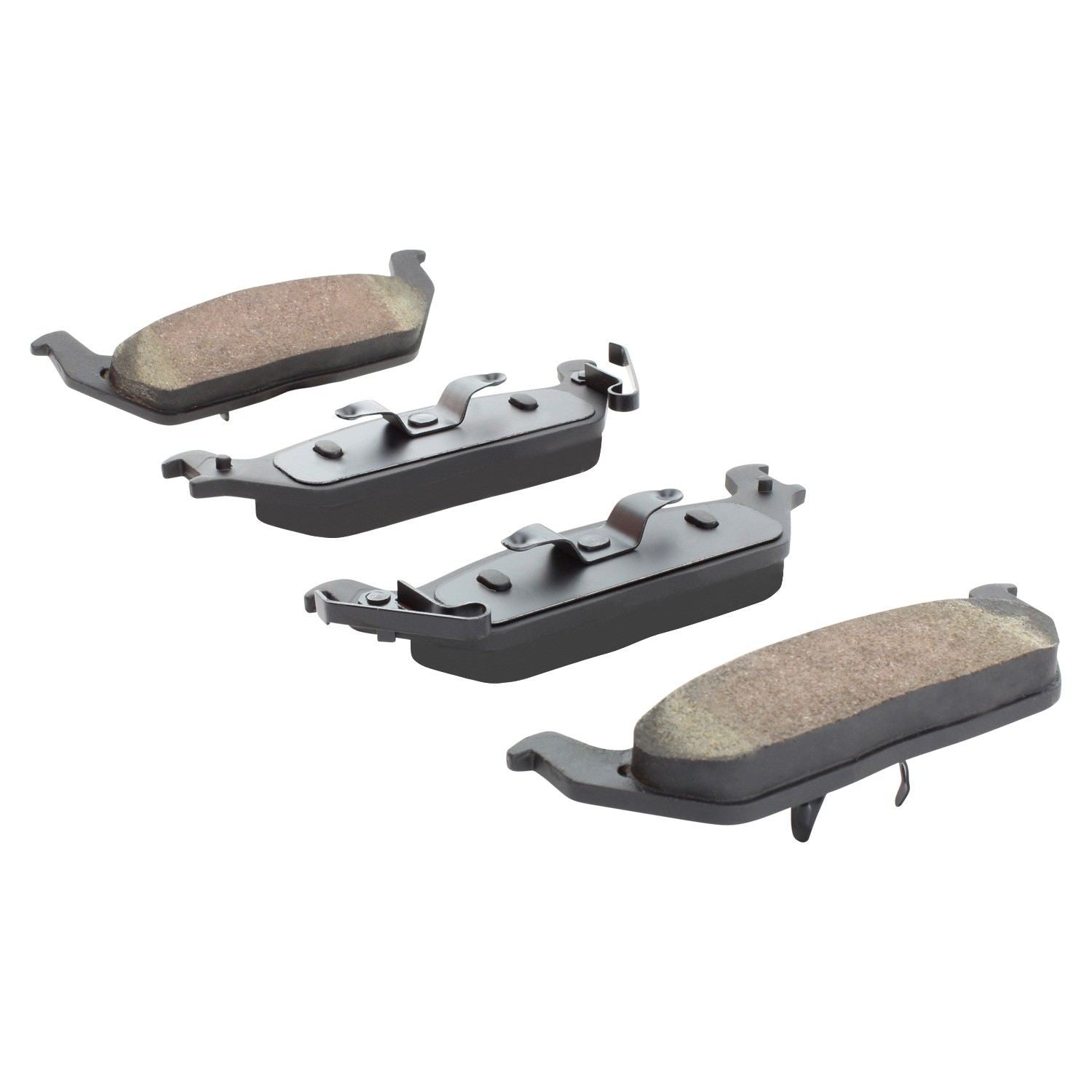 Angle View of Rear Disc Brake Pad Set MPA 1000-1012C