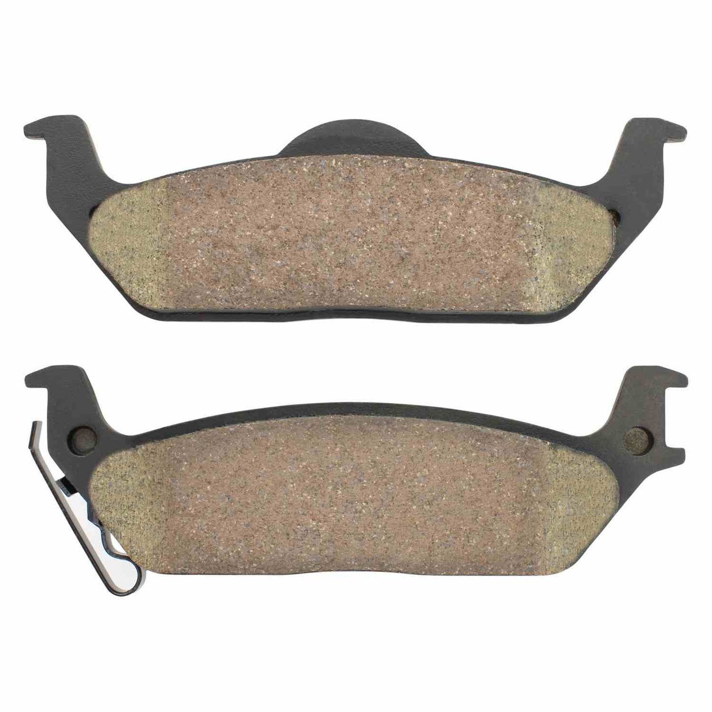 Front View of Rear Disc Brake Pad Set MPA 1000-1012C