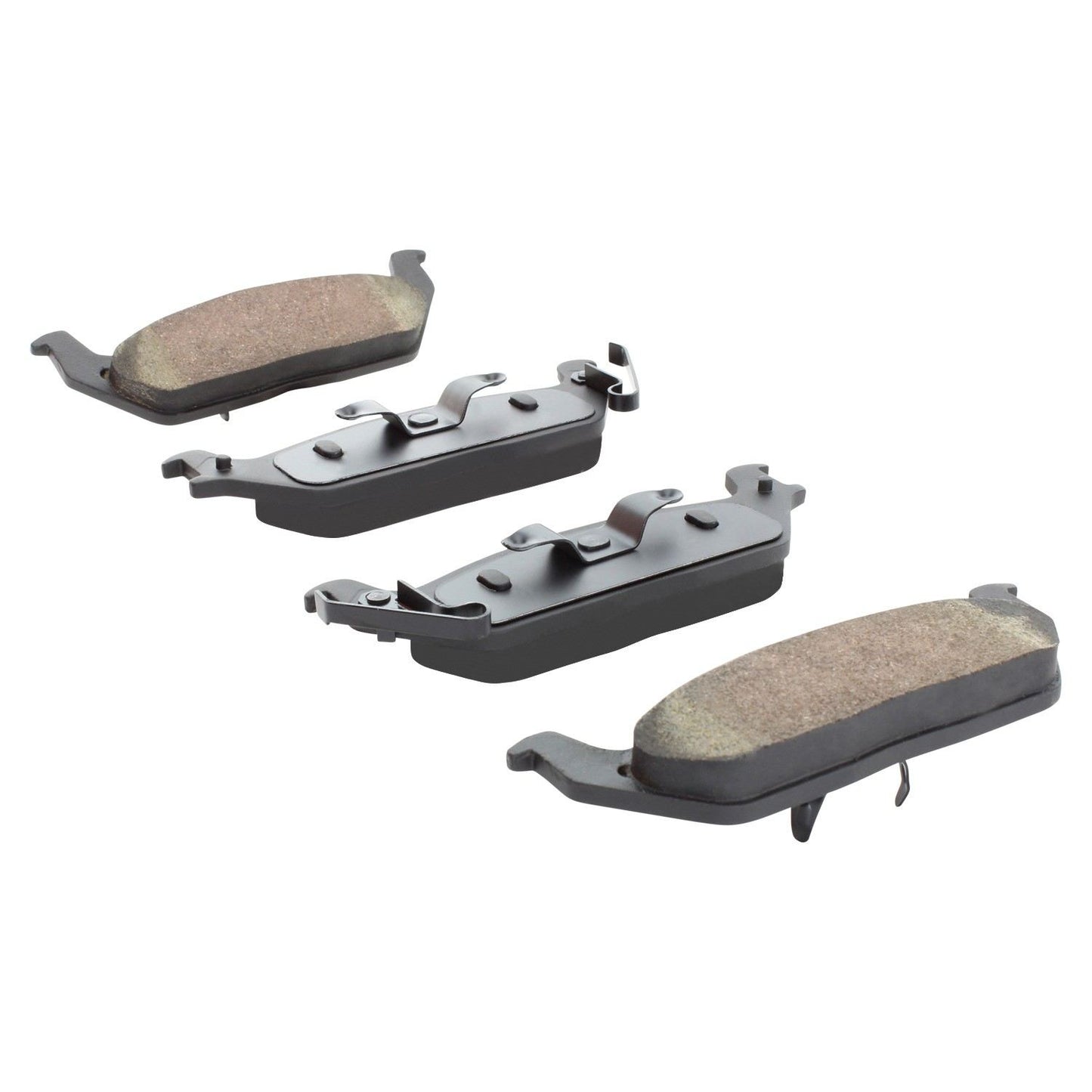 Angle View of Rear Disc Brake Pad Set MPA 1000-1012M