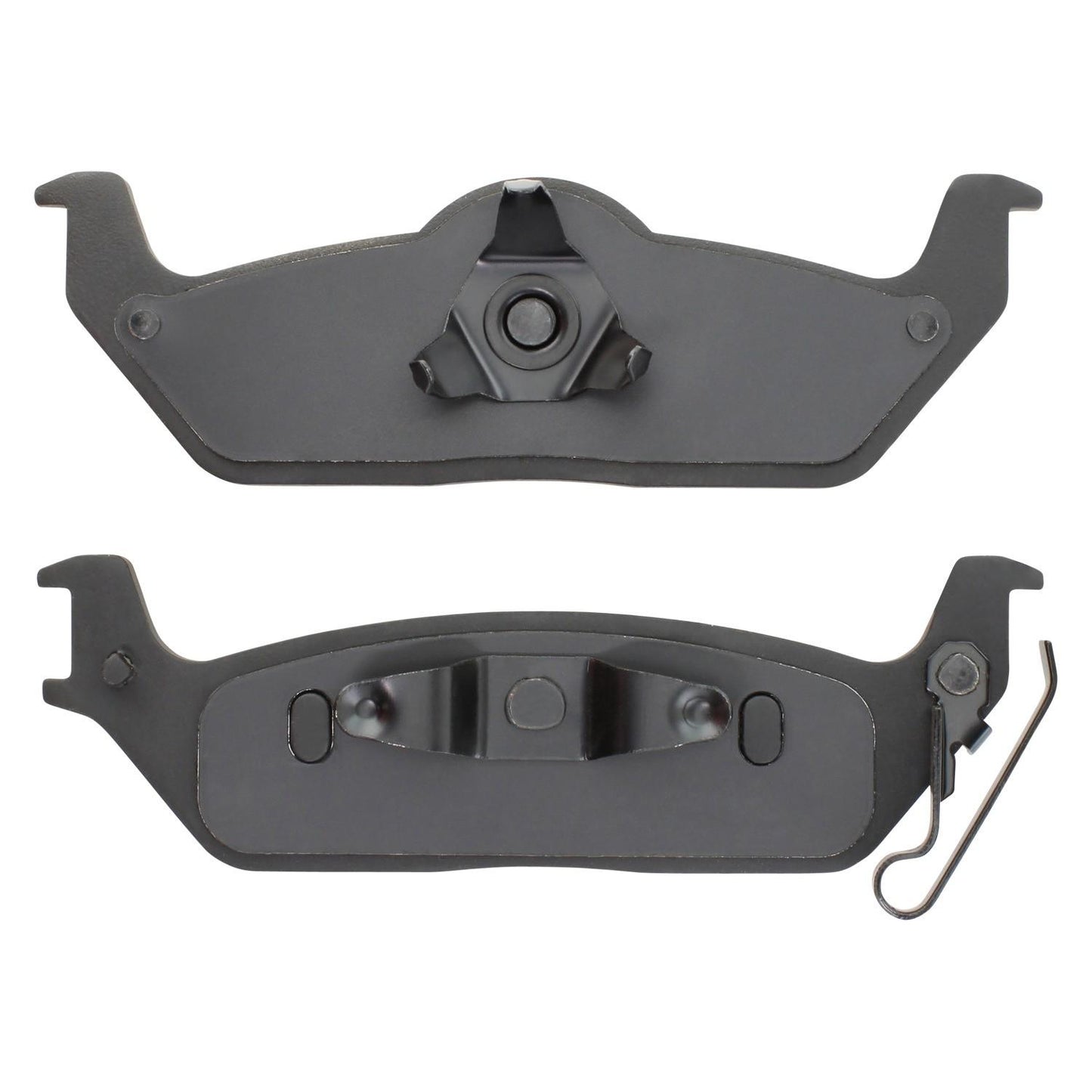 Back View of Rear Disc Brake Pad Set MPA 1000-1012M