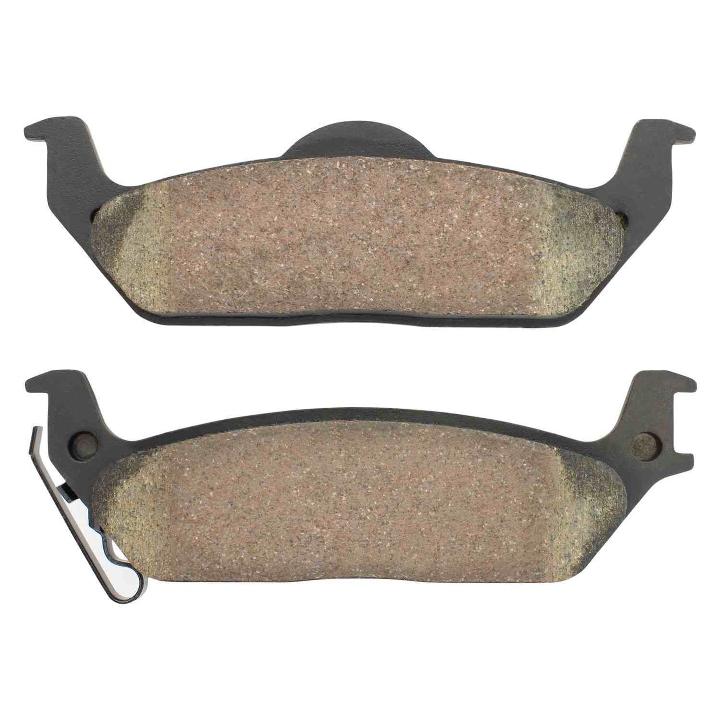 Front View of Rear Disc Brake Pad Set MPA 1000-1012M