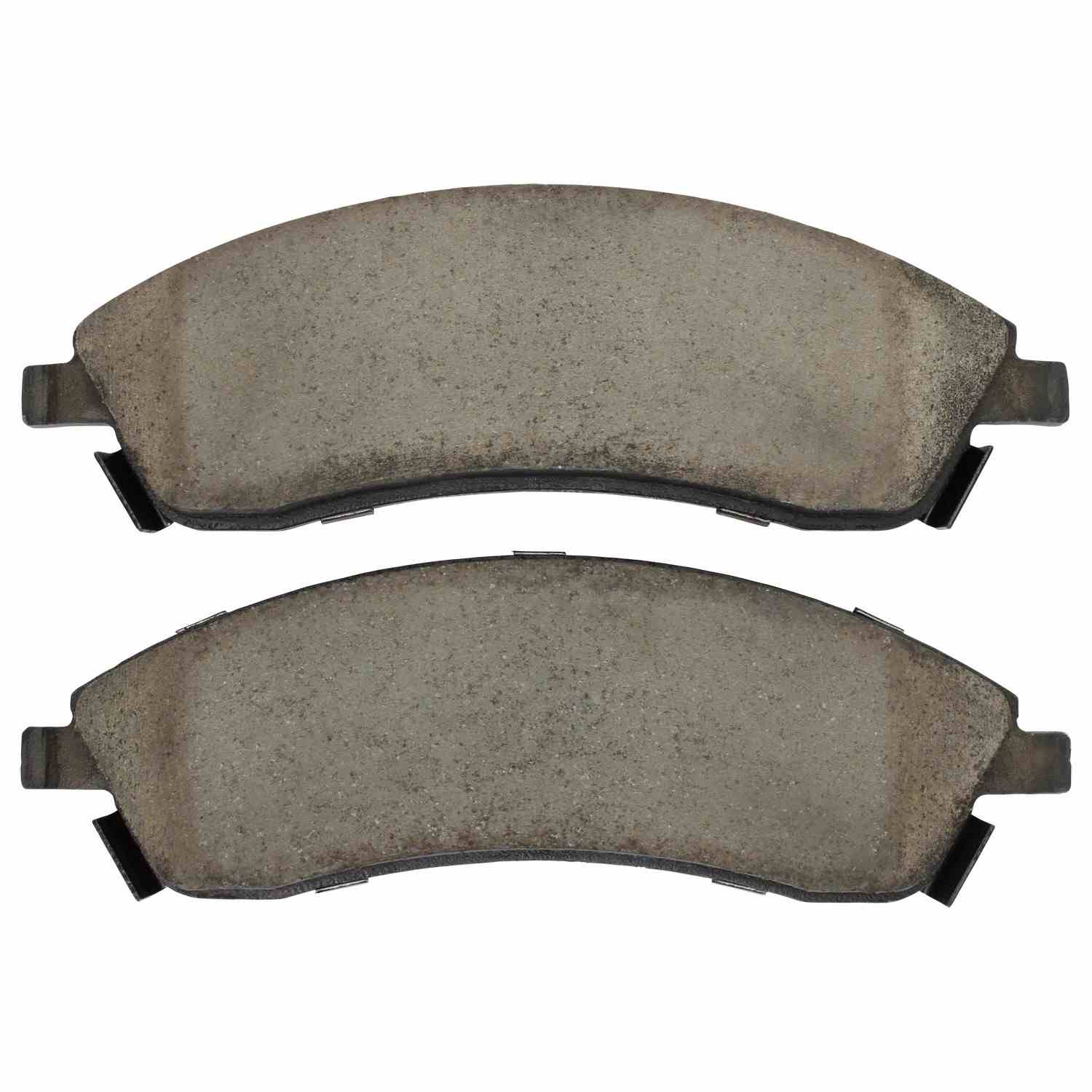 Front View of Front Disc Brake Pad Set MPA 1000-1019C