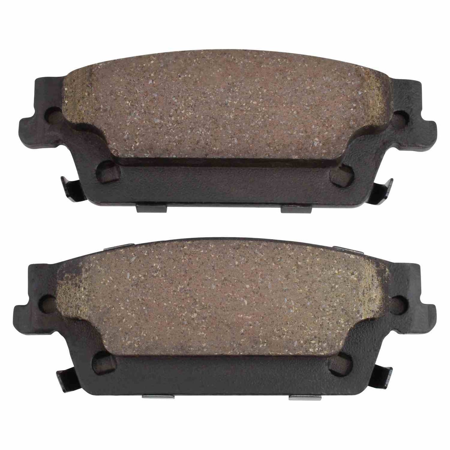 Front View of Rear Disc Brake Pad Set MPA 1000-1020C