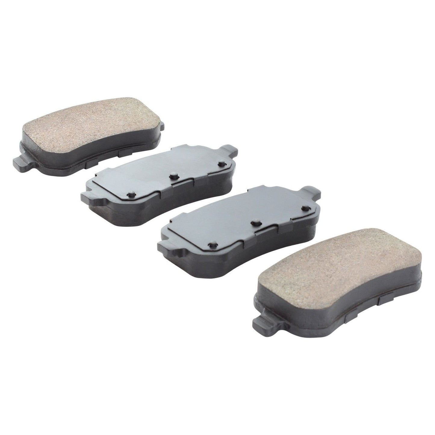 Angle View of Rear Disc Brake Pad Set MPA 1000-1021C