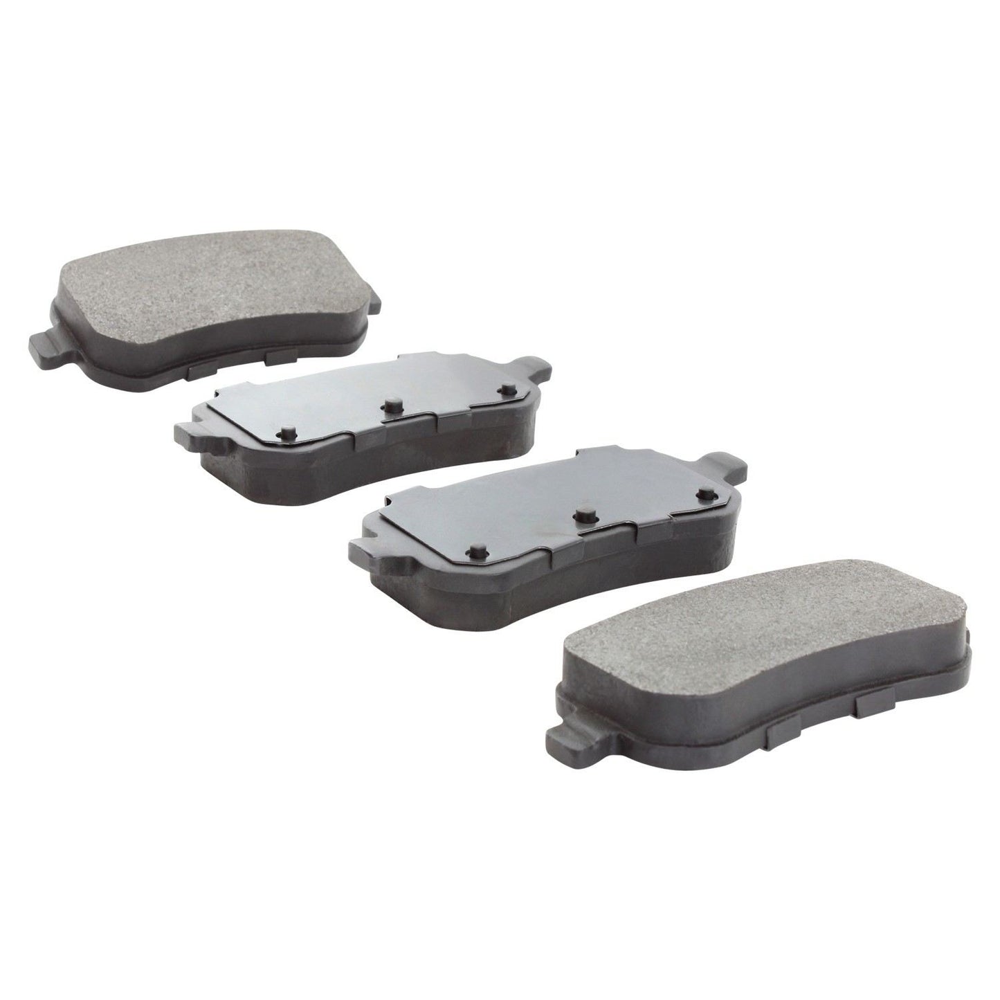 Angle View of Rear Disc Brake Pad Set MPA 1000-1021M