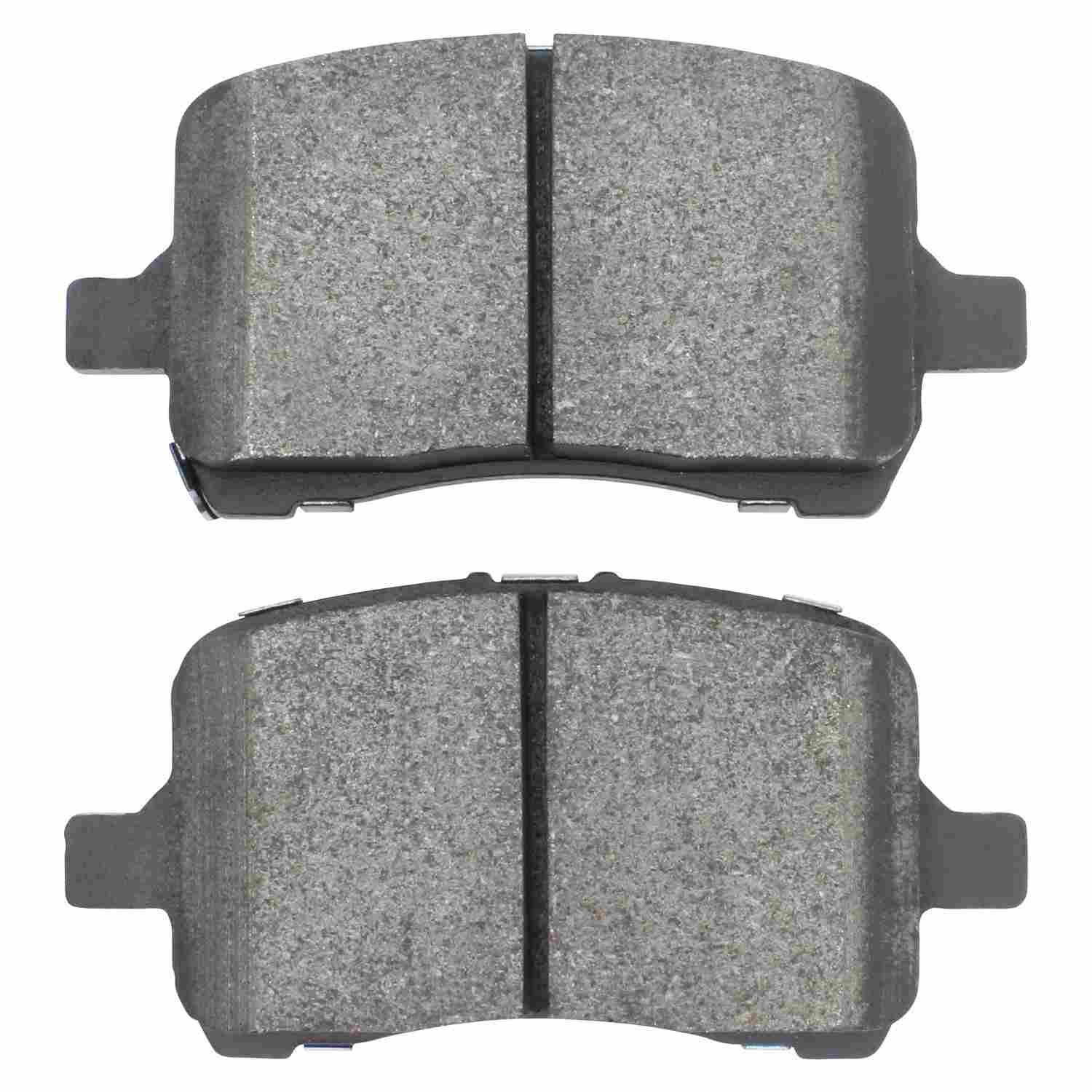 Front View of Front Disc Brake Pad Set MPA 1000-1028M