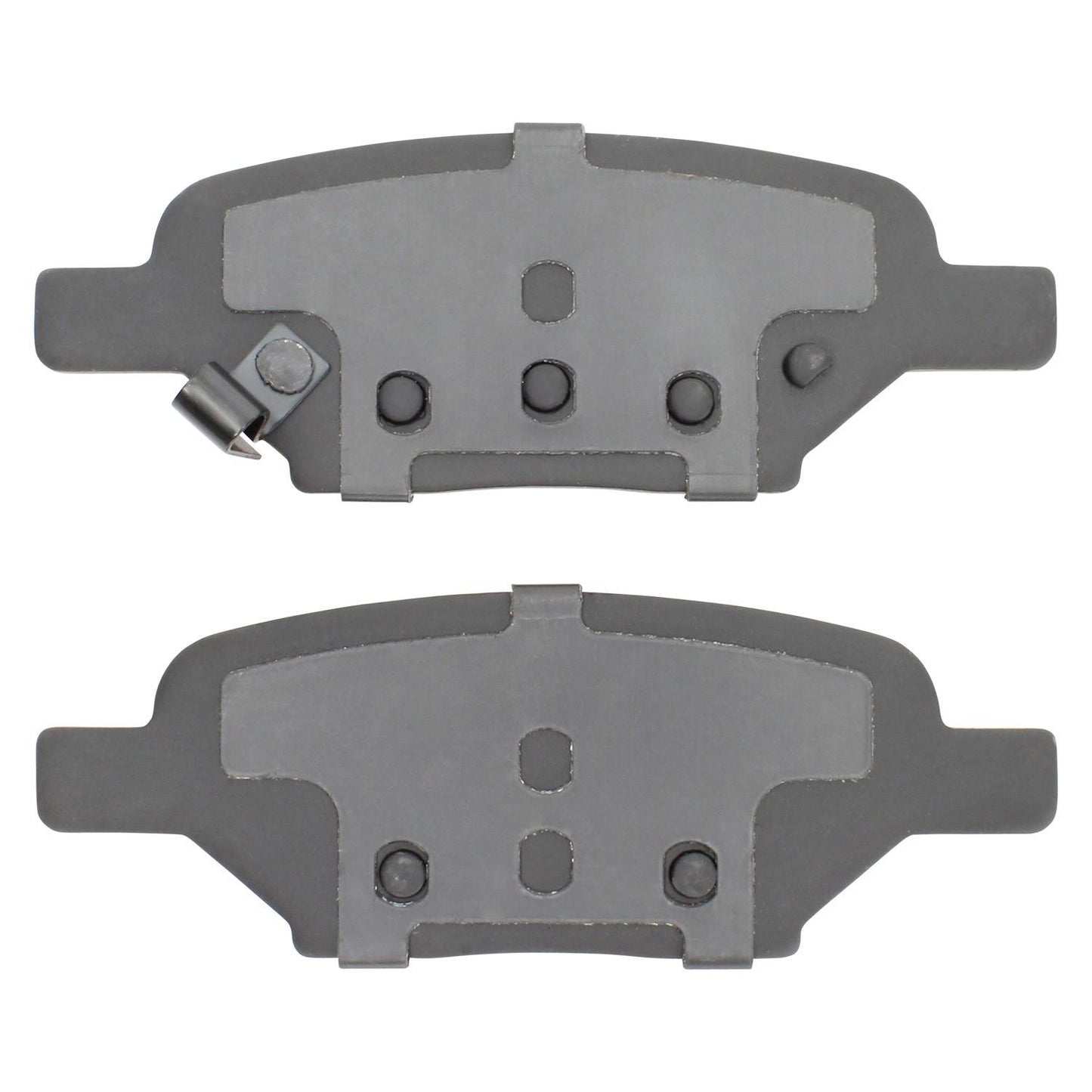 Back View of Rear Disc Brake Pad Set MPA 1000-1033C