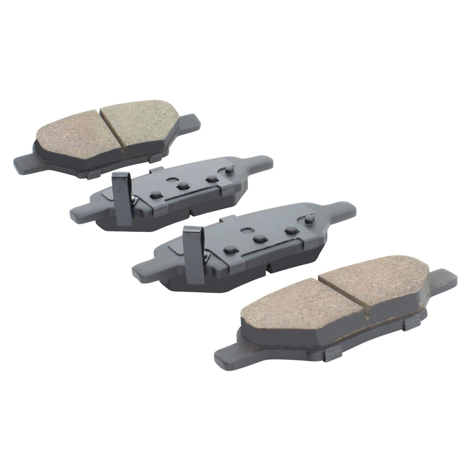 Angle View of Rear Disc Brake Pad Set MPA 1000-1033M