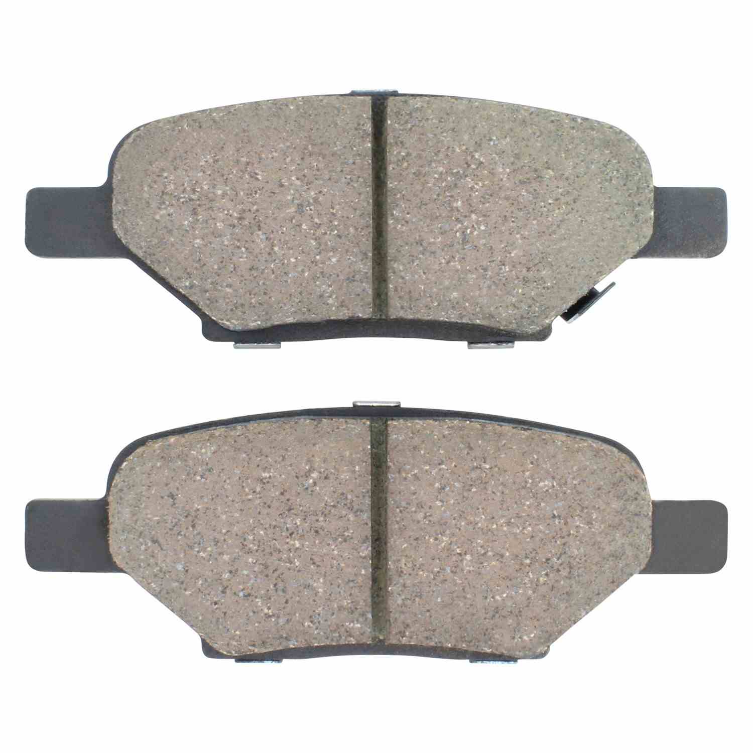 Front View of Rear Disc Brake Pad Set MPA 1000-1033M