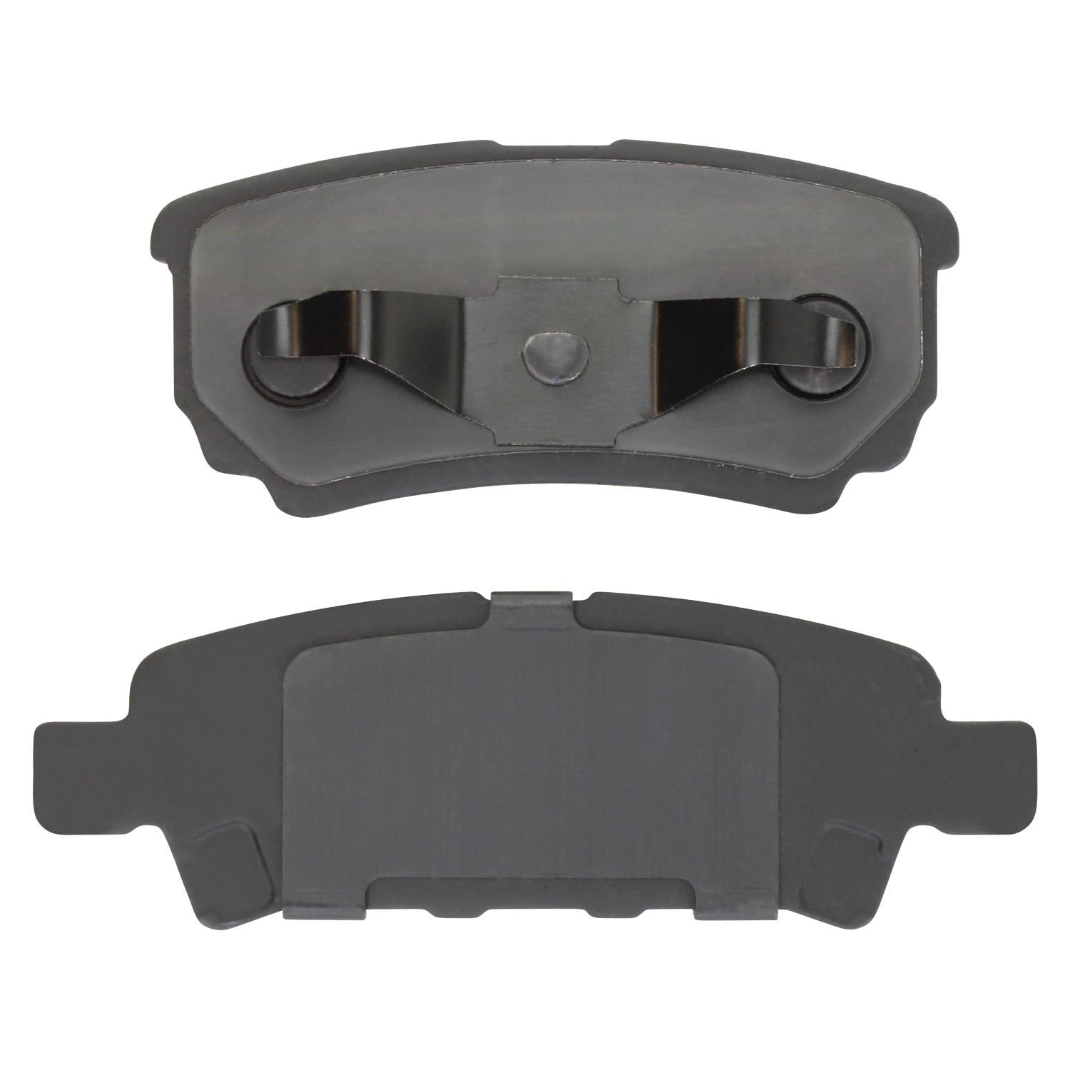 Back View of Rear Disc Brake Pad Set MPA 1000-1037C