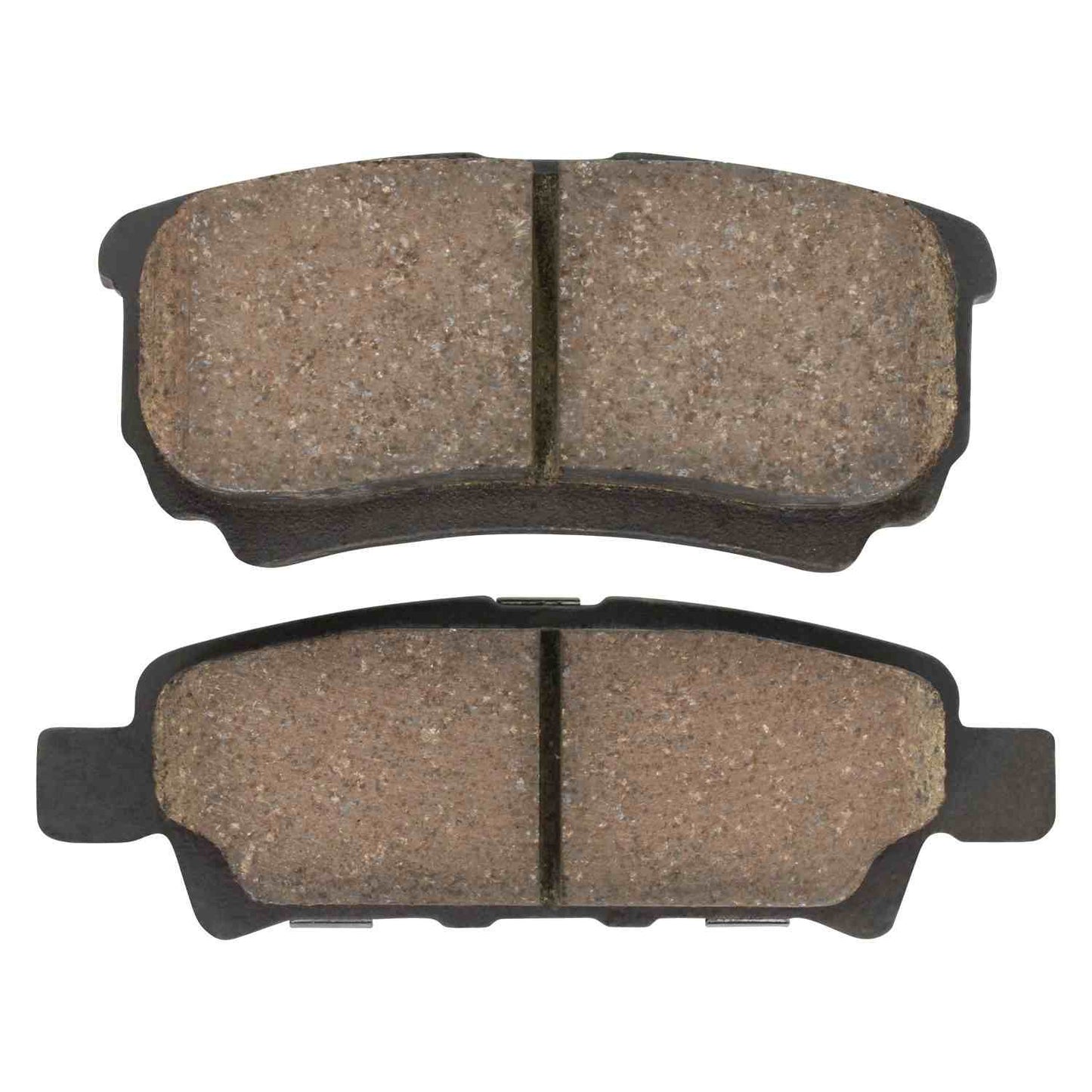 Front View of Rear Disc Brake Pad Set MPA 1000-1037C