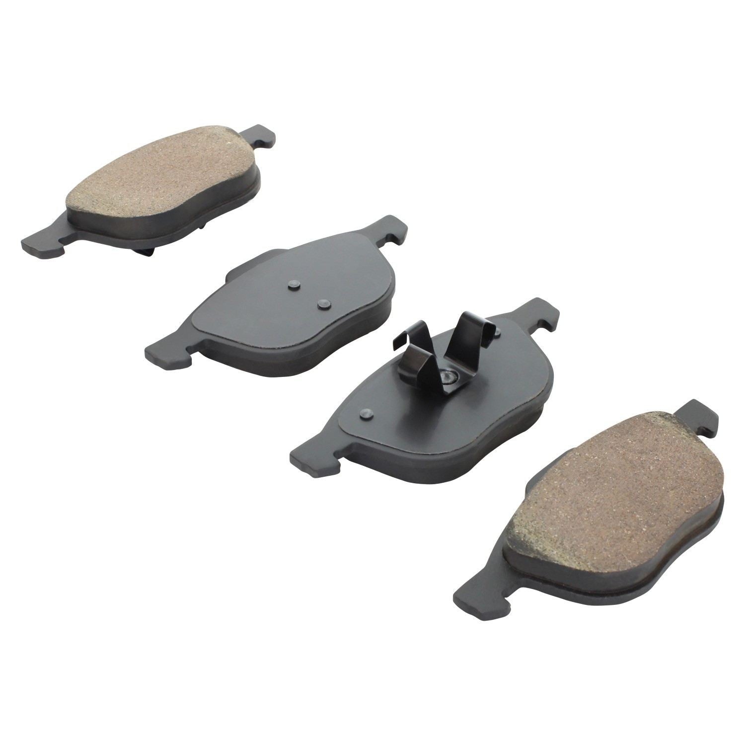 Angle View of Front Disc Brake Pad Set MPA 1000-1044C