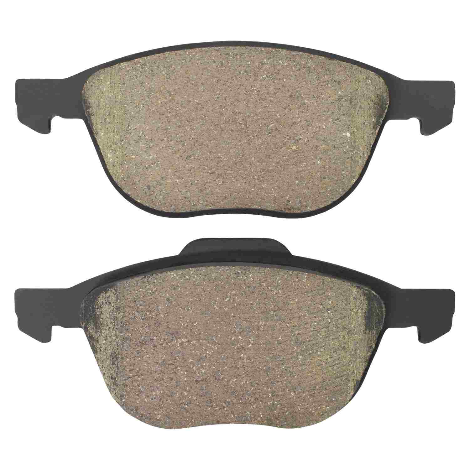 Front View of Front Disc Brake Pad Set MPA 1000-1044C