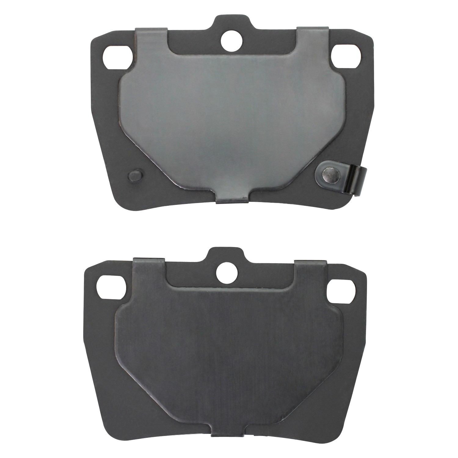 Back View of Rear Disc Brake Pad Set MPA 1000-1051C