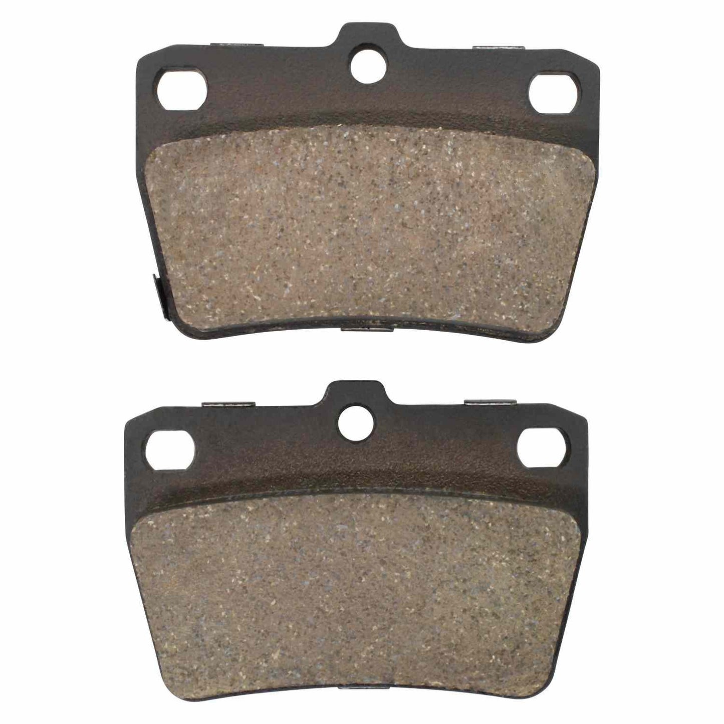 Front View of Rear Disc Brake Pad Set MPA 1000-1051C