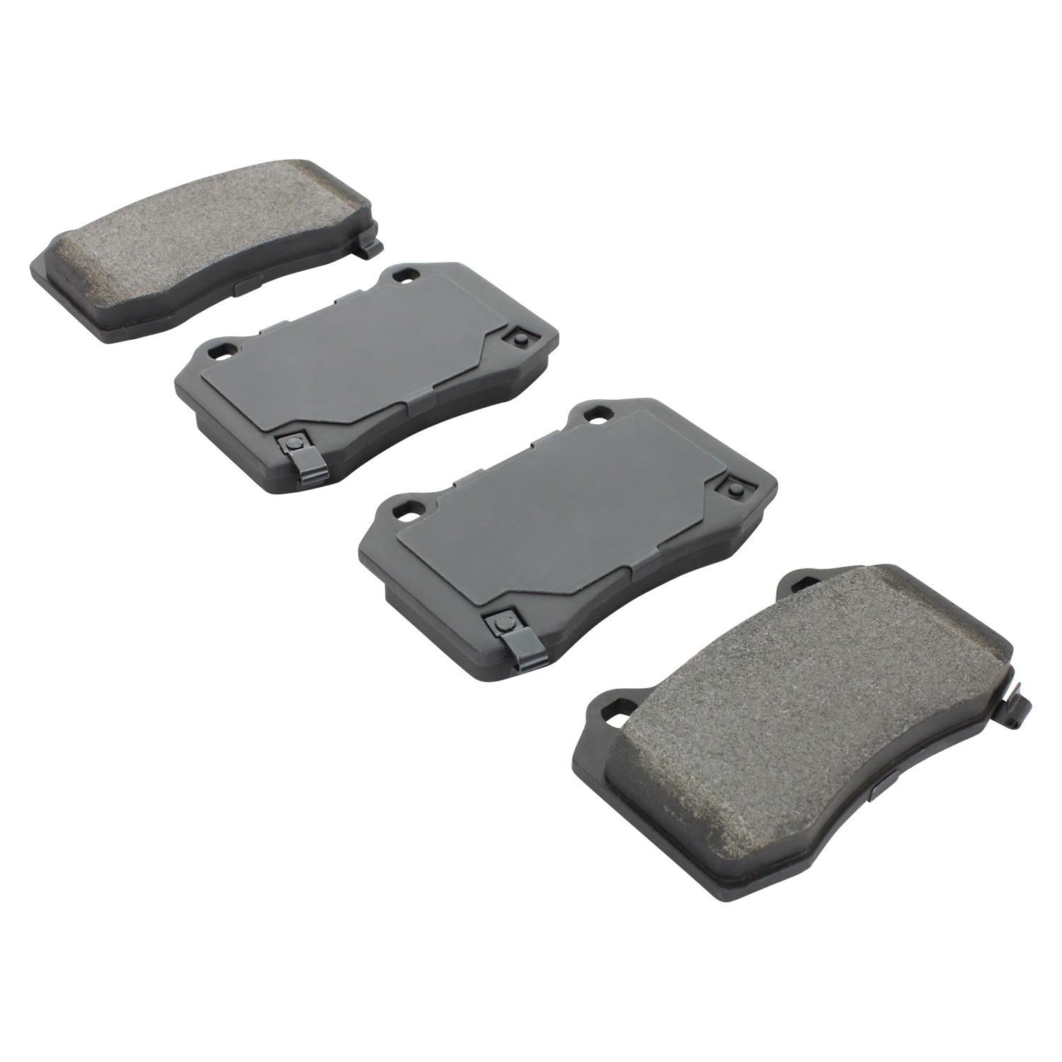 Angle View of Rear Disc Brake Pad Set MPA 1000-1053M