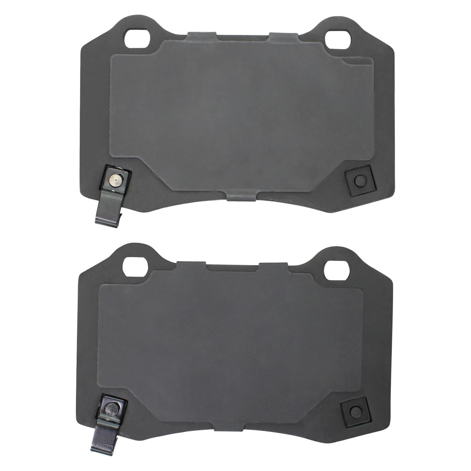 Back View of Rear Disc Brake Pad Set MPA 1000-1053M