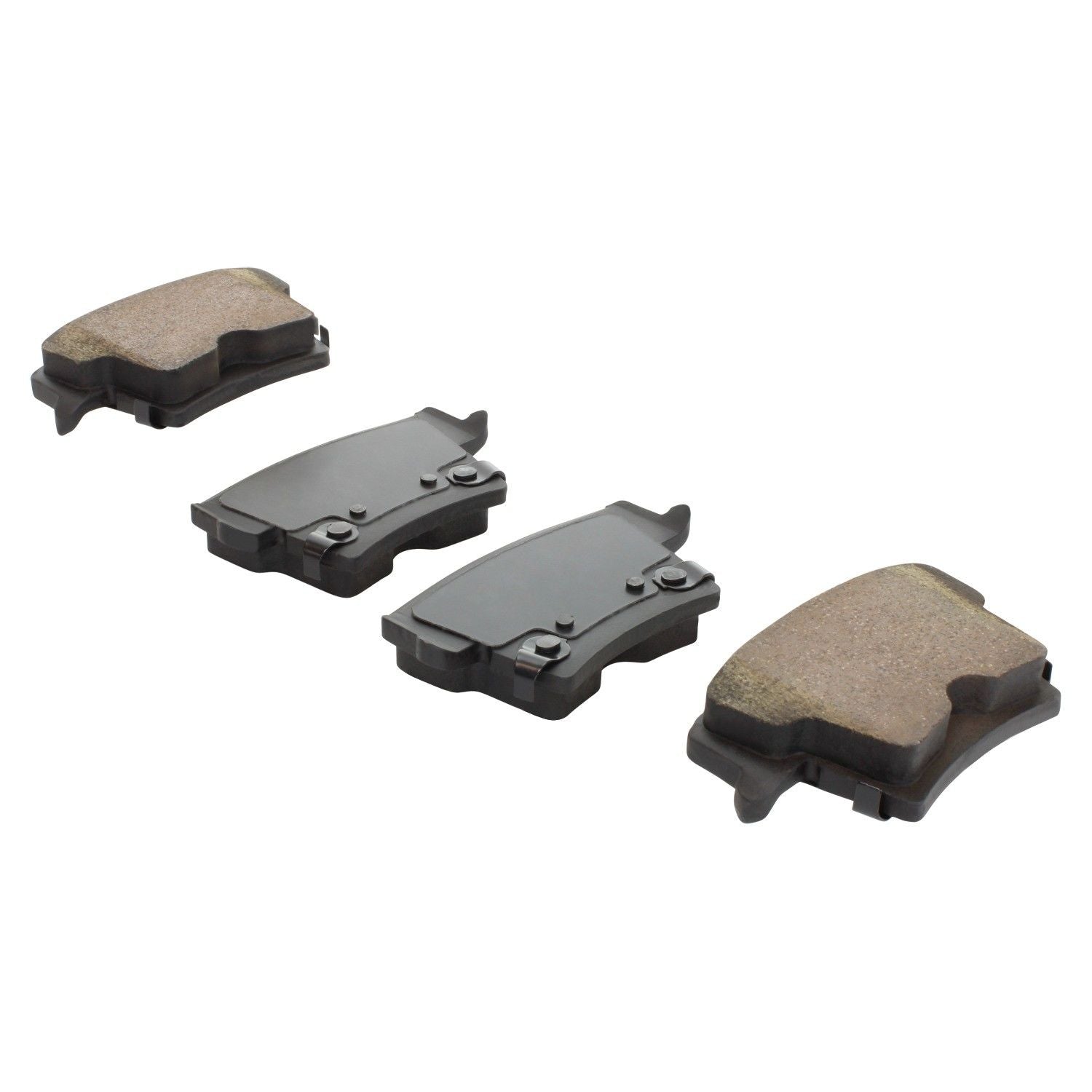 Angle View of Rear Disc Brake Pad Set MPA 1000-1057C