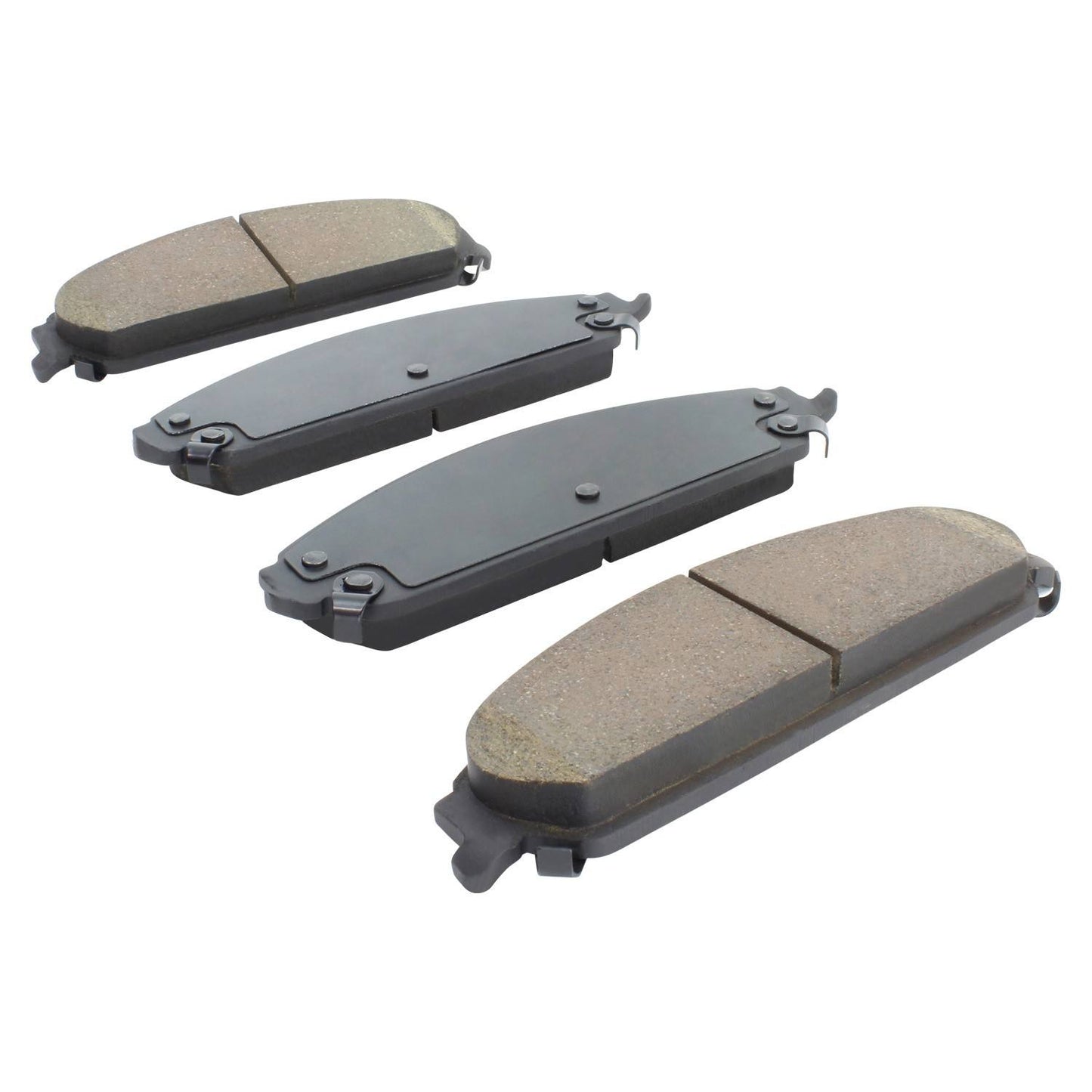 Angle View of Front Disc Brake Pad Set MPA 1000-1058C