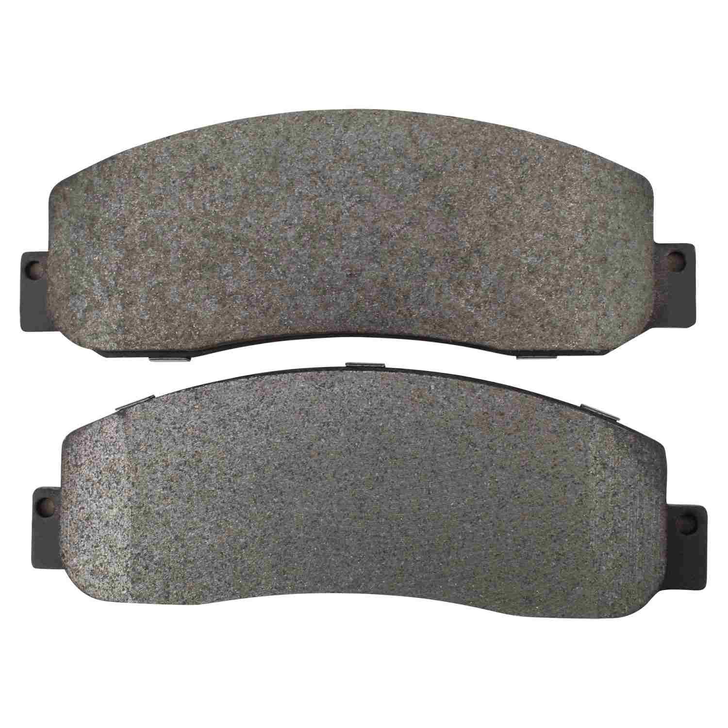 Front View of Front Disc Brake Pad Set MPA 1000-1069M