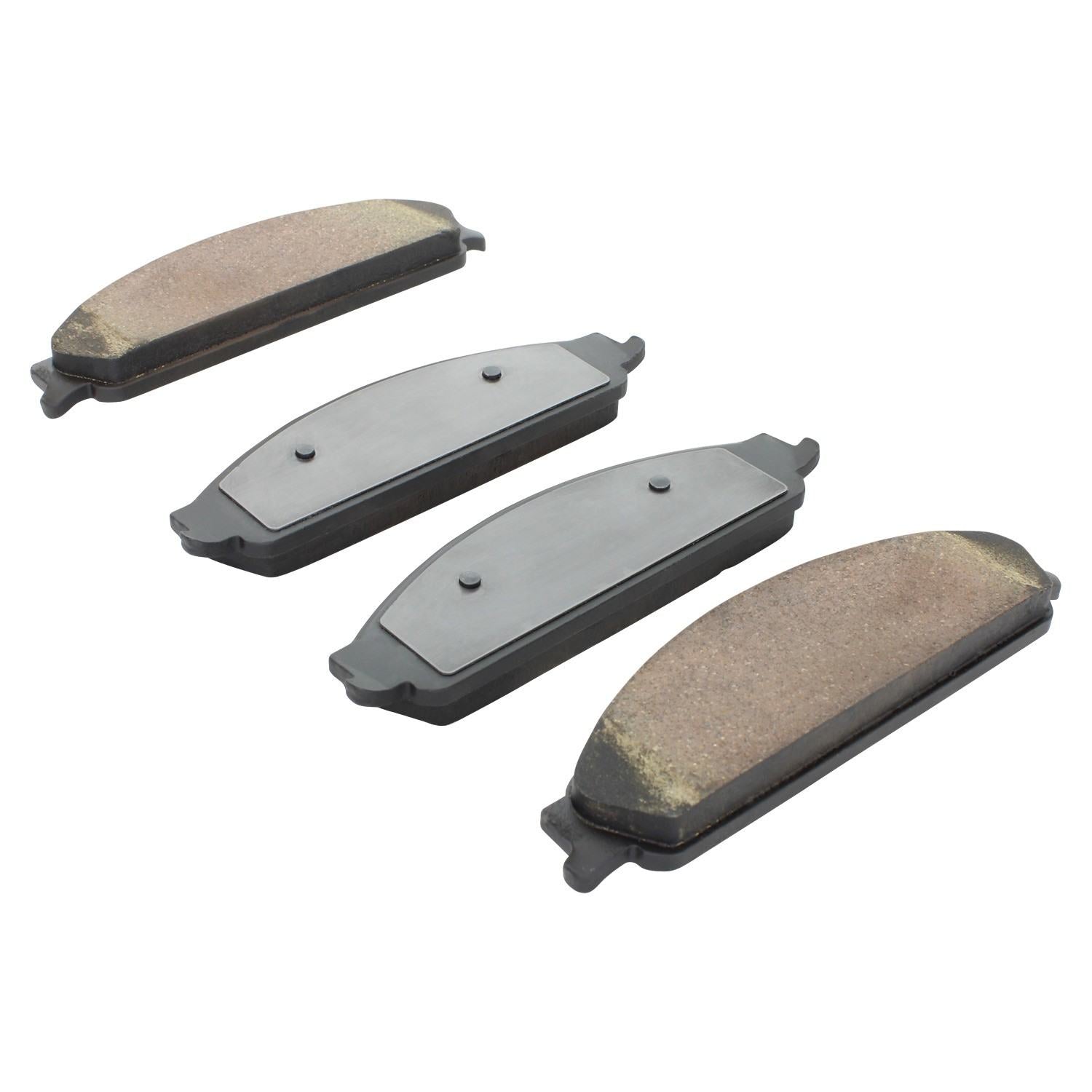 Angle View of Front Disc Brake Pad Set MPA 1000-1070C