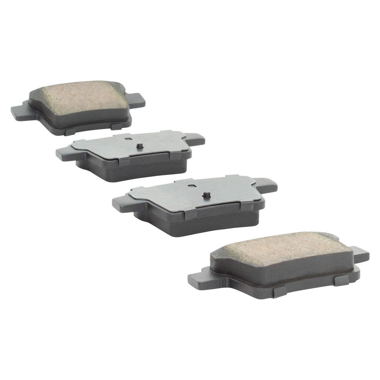 Angle View of Rear Disc Brake Pad Set MPA 1000-1071C