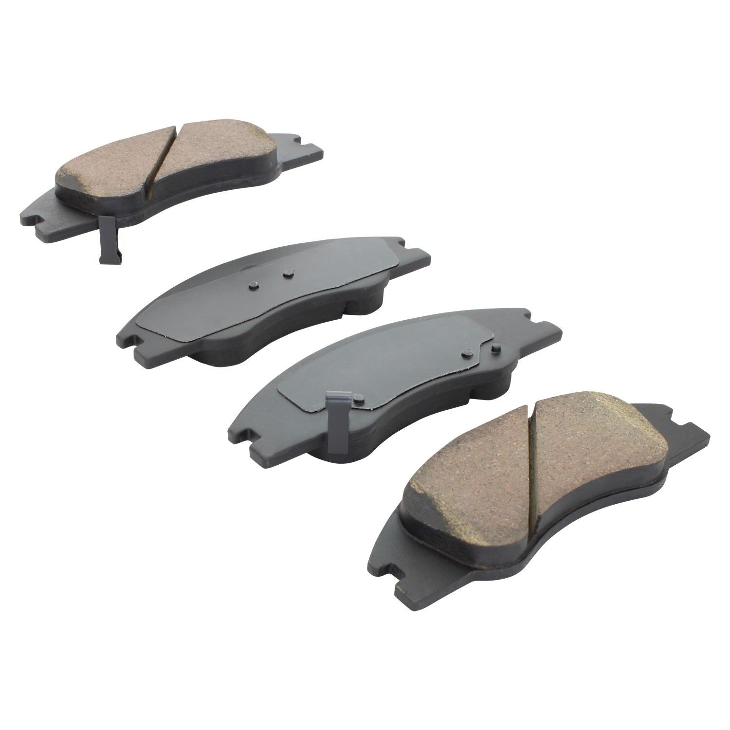 Angle View of Front Disc Brake Pad Set MPA 1000-1074C