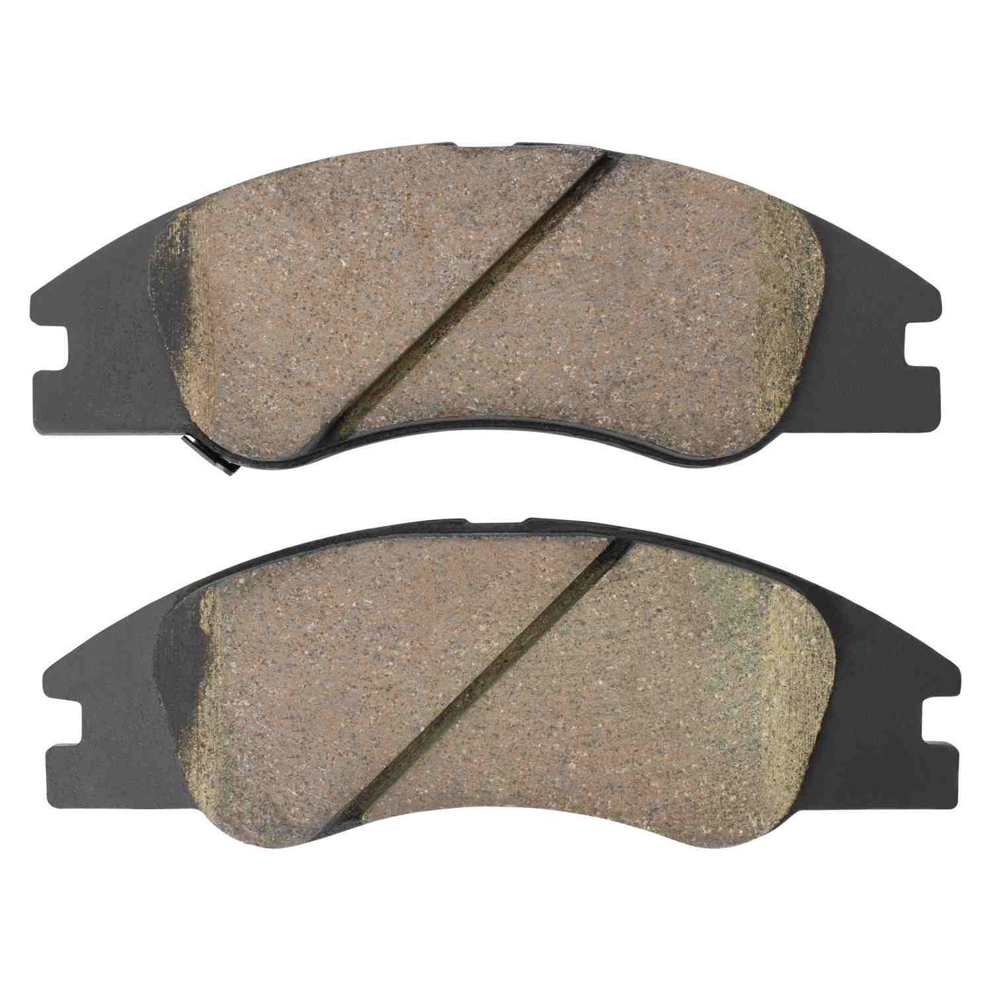 Front View of Front Disc Brake Pad Set MPA 1000-1074C