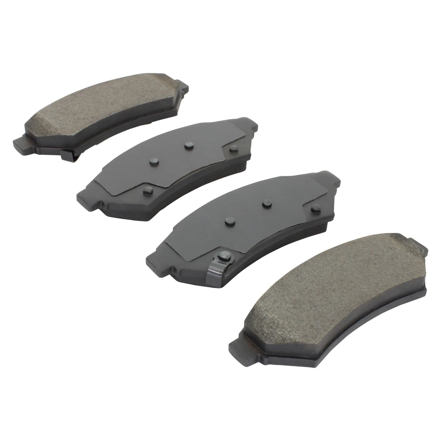 Angle View of Front Disc Brake Pad Set MPA 1000-1075C